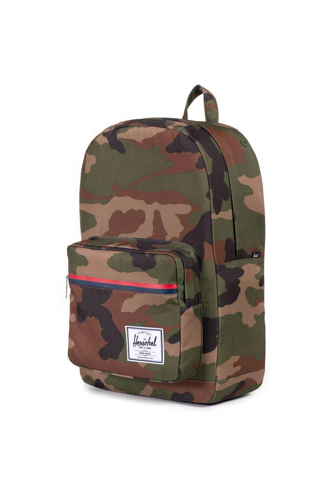 Herschel Supply Co Pop Quiz backpack, Raven crosshatch, 22L, Grey