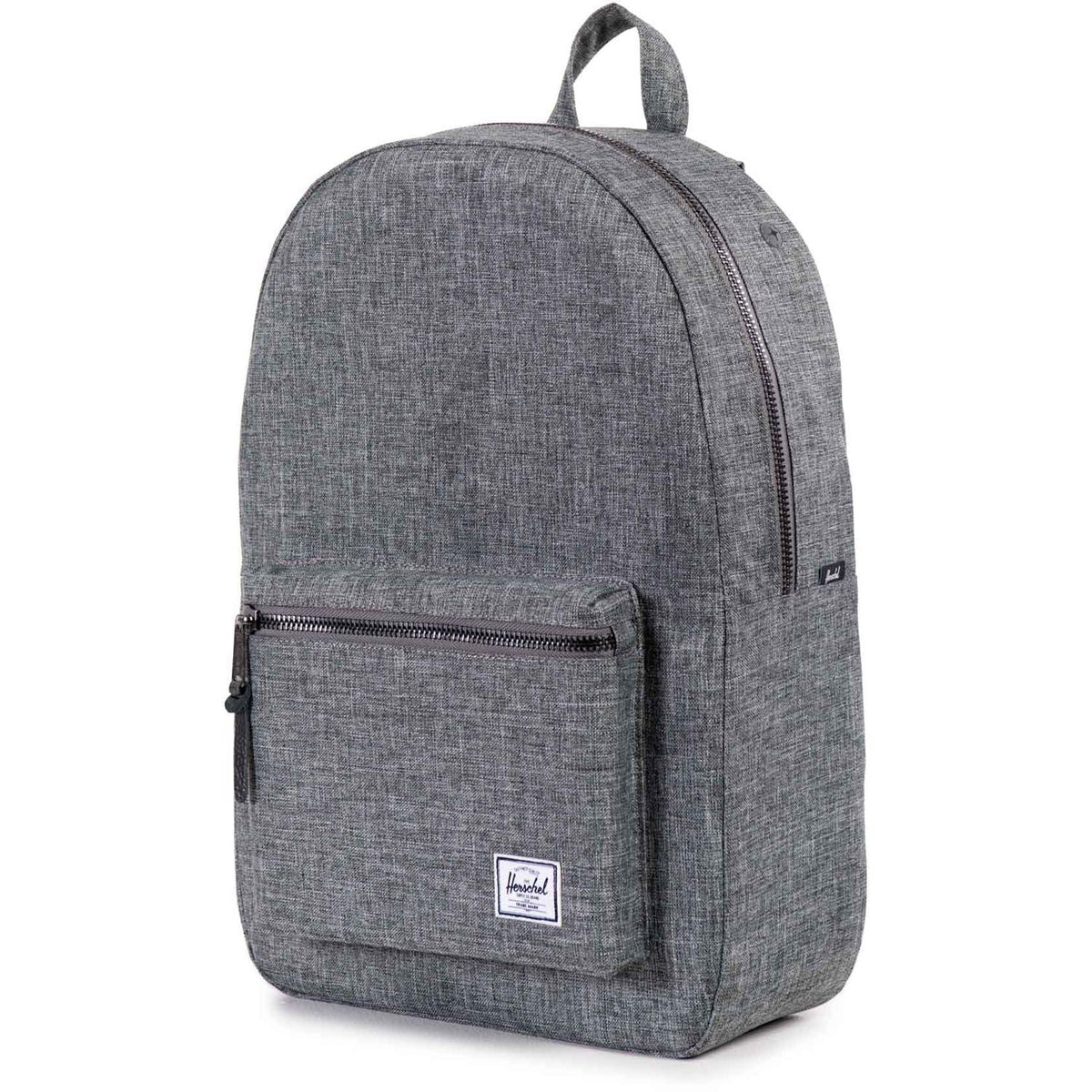 Herschel Settlement Backpack 23L in Raven — angle view