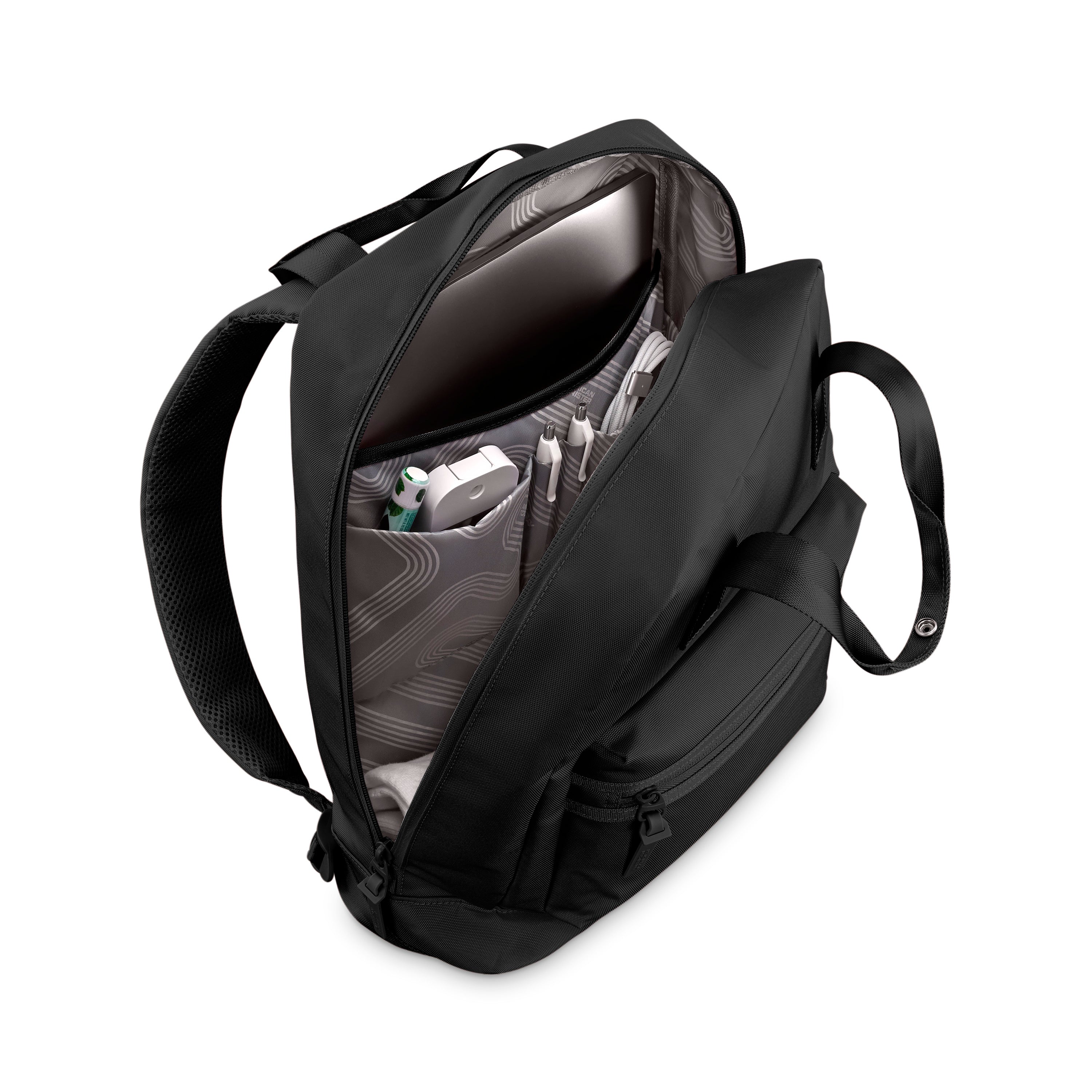 American Tourister Stratum 3.0 Bale Handle Backpack - Black