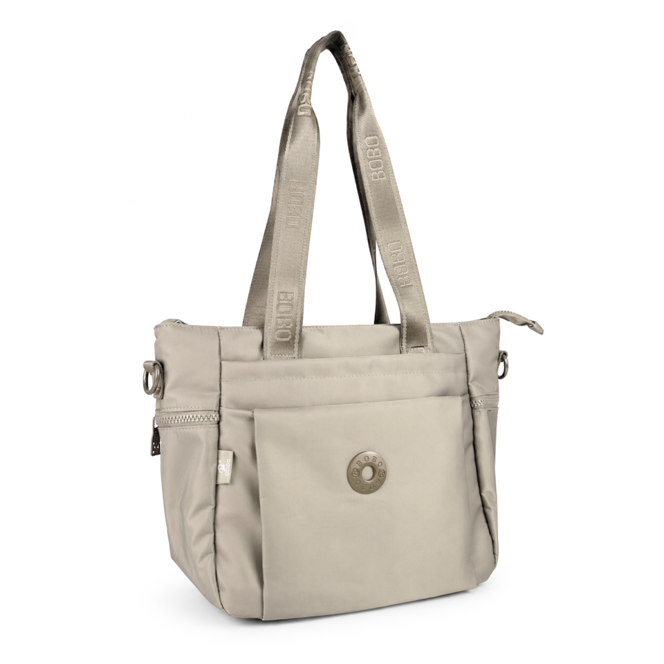 BoBo Tote Bag in Light Gray - nylon