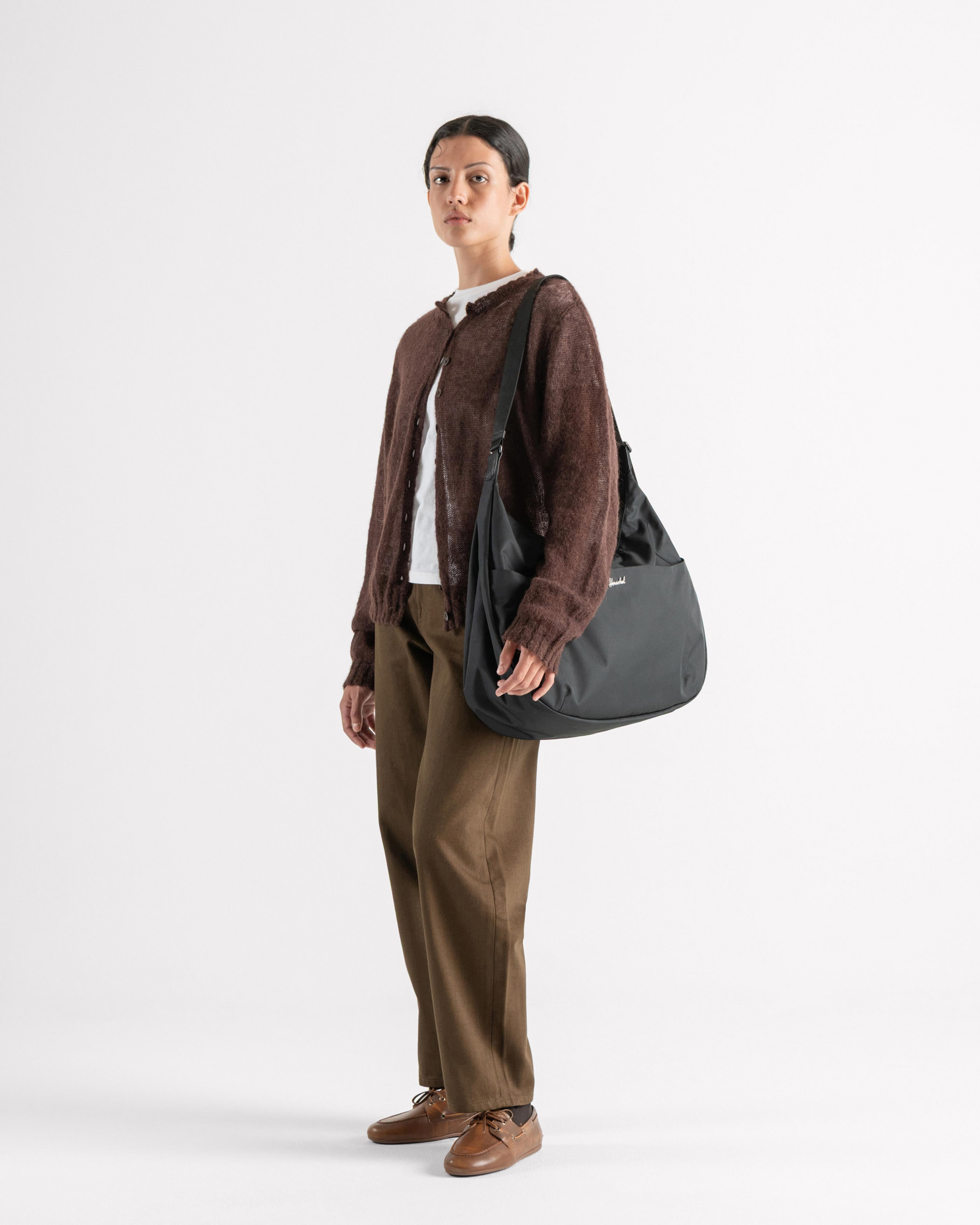 Herschel Yara Large Shoulder Bag 25L in Black — lifestyle