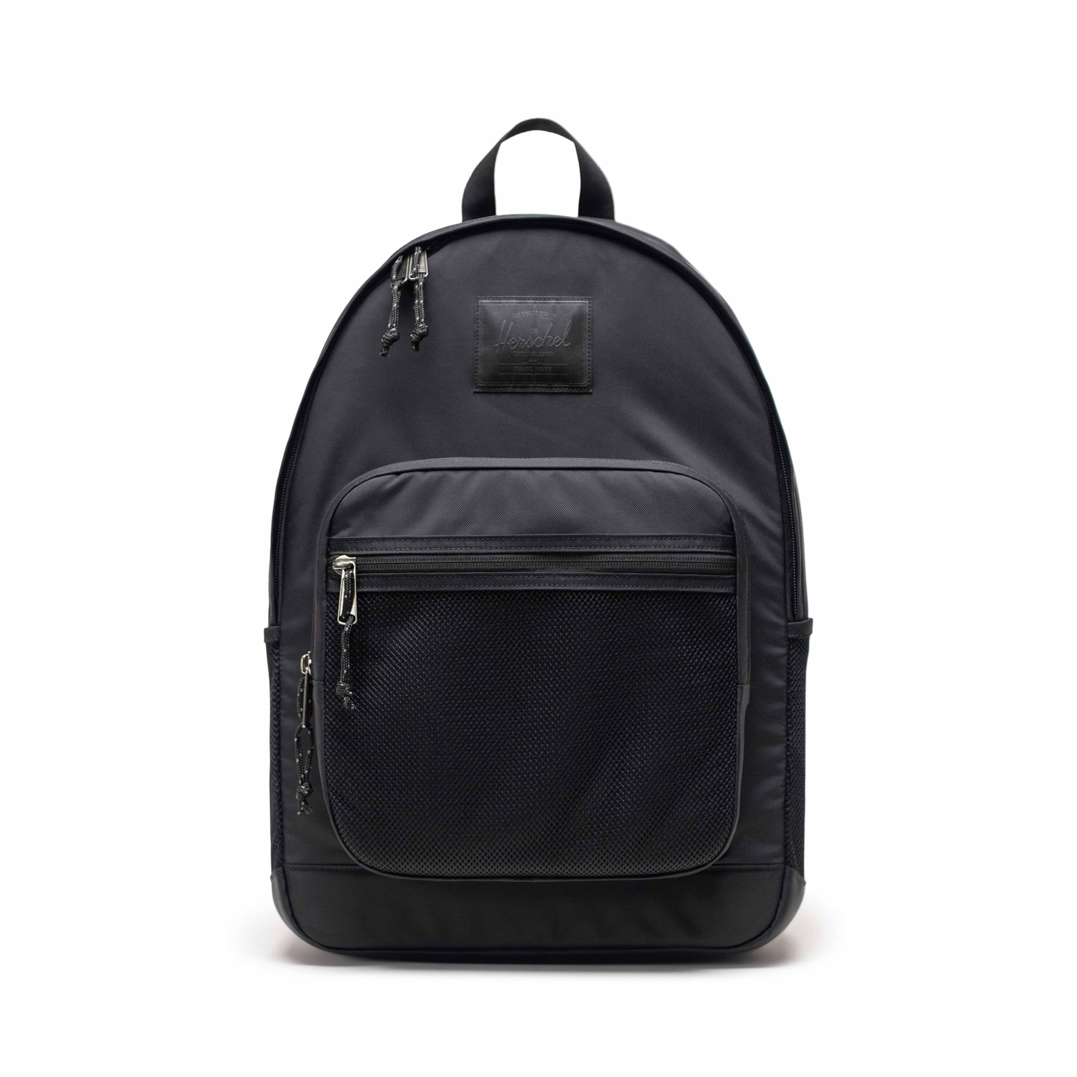 Herschel Kaine Backpack Nylon 28L in Black — front view