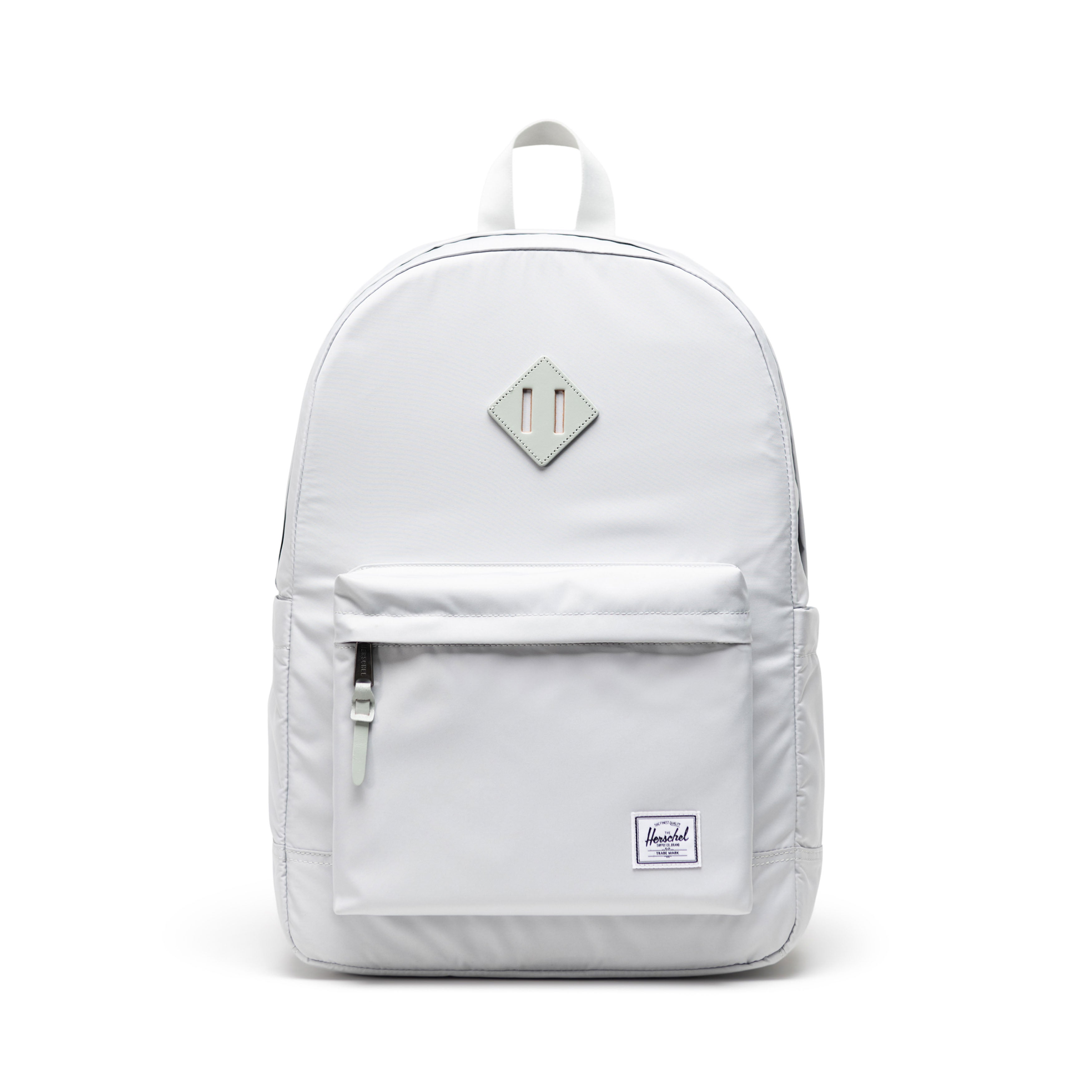 Herschel Heritage Backpack Premium Classic 24L in Metal — front view # color_Metal