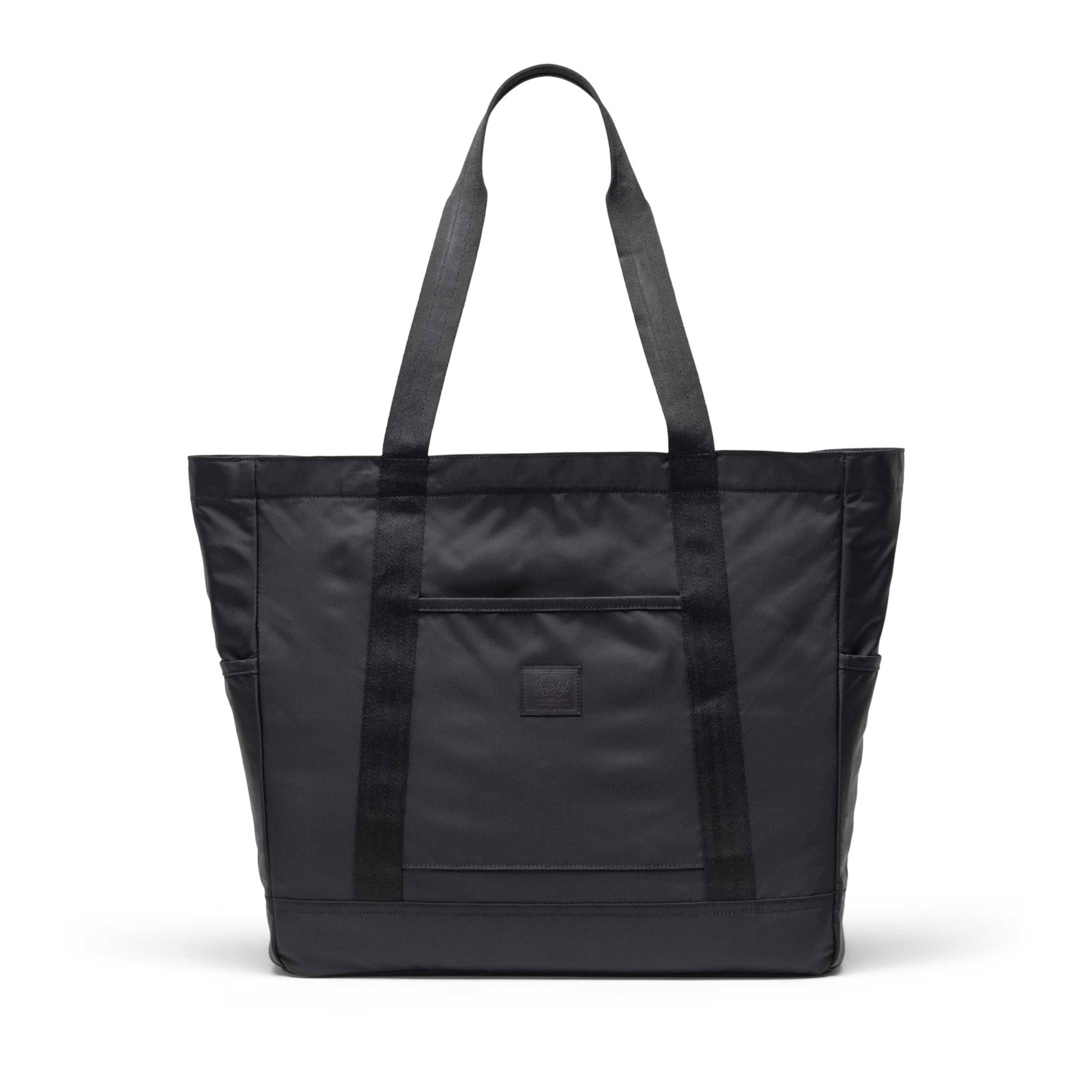 Nylon Herschel Heritage Tote 24.5L in Black — front view