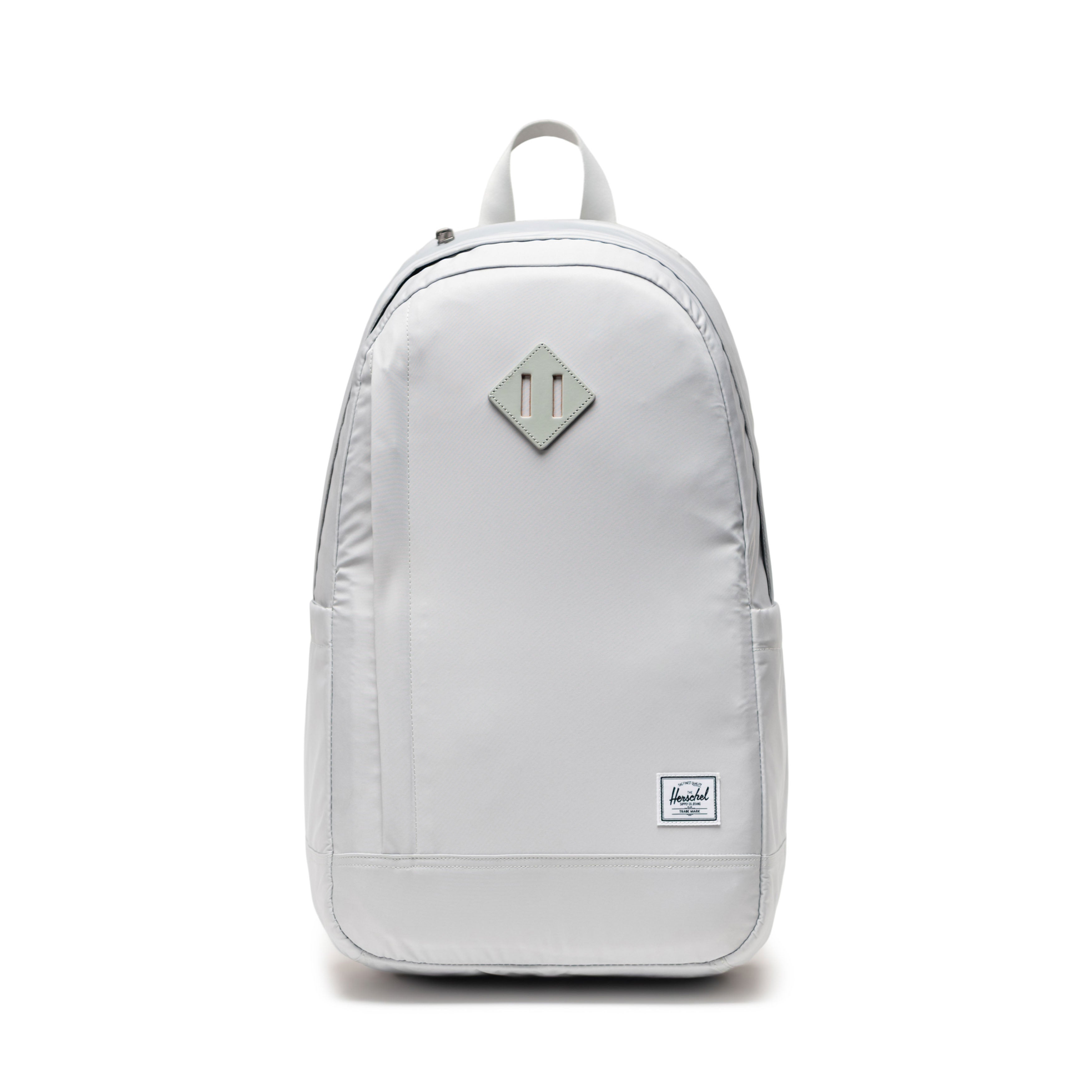 Herschel Seymour Backpack Premium Classic 26L in Metal — front view # color_Metal