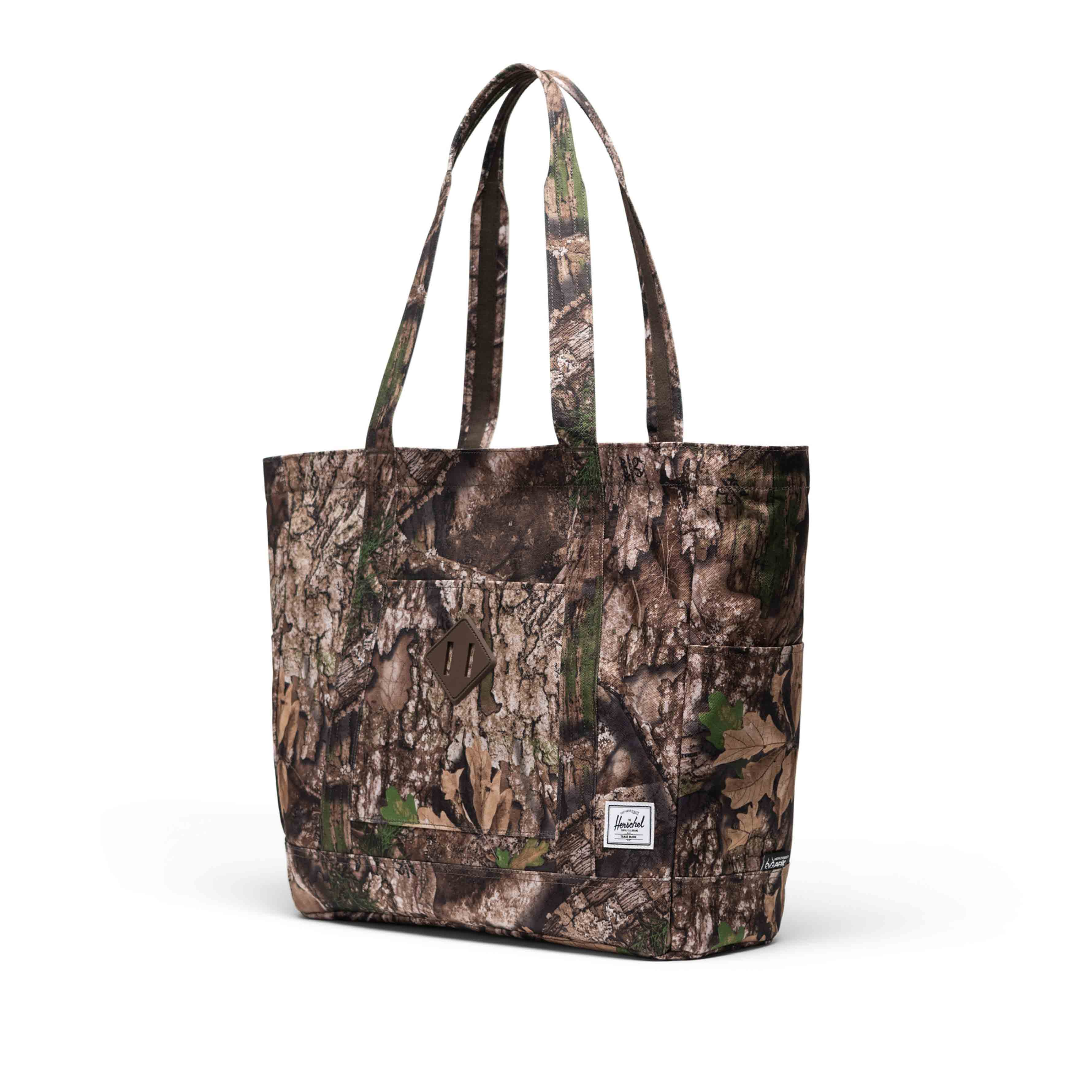 Realtree Herschel Heritage Tote 24.5L in Realtree APX™ Camo — angle view 2