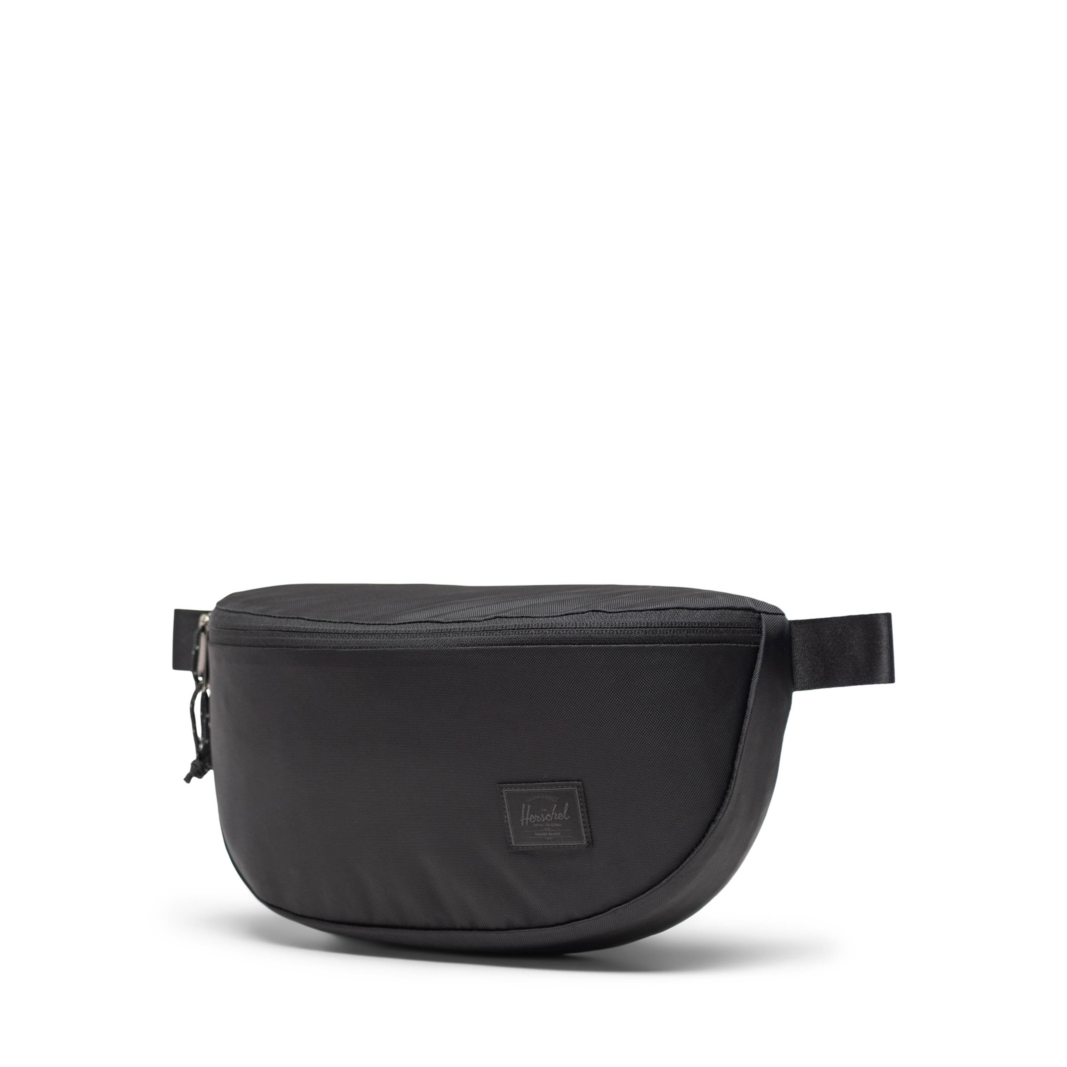 Herschel Kaine Hip Pack Nylon 4.5L in Black — angle view 2