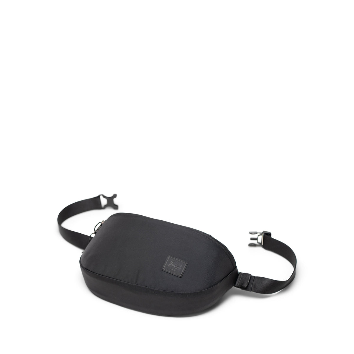 Herschel Kaine Hip Pack Nylon 4.5L in Black — angle view 3