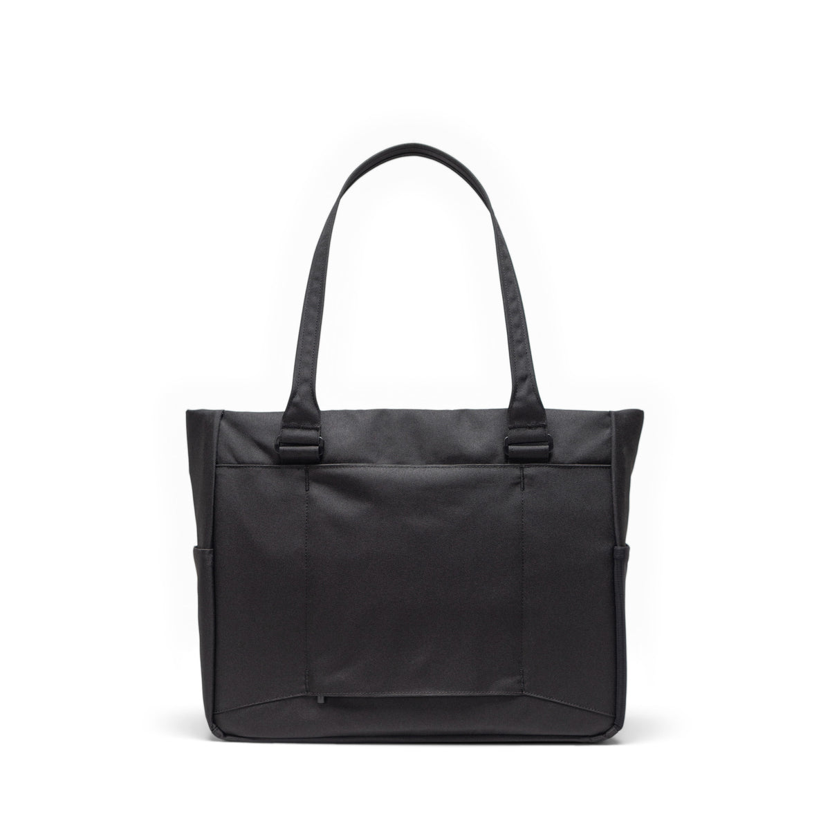 Herschel Kaslo Tote Tech 23L in Black — back view # color_Black
