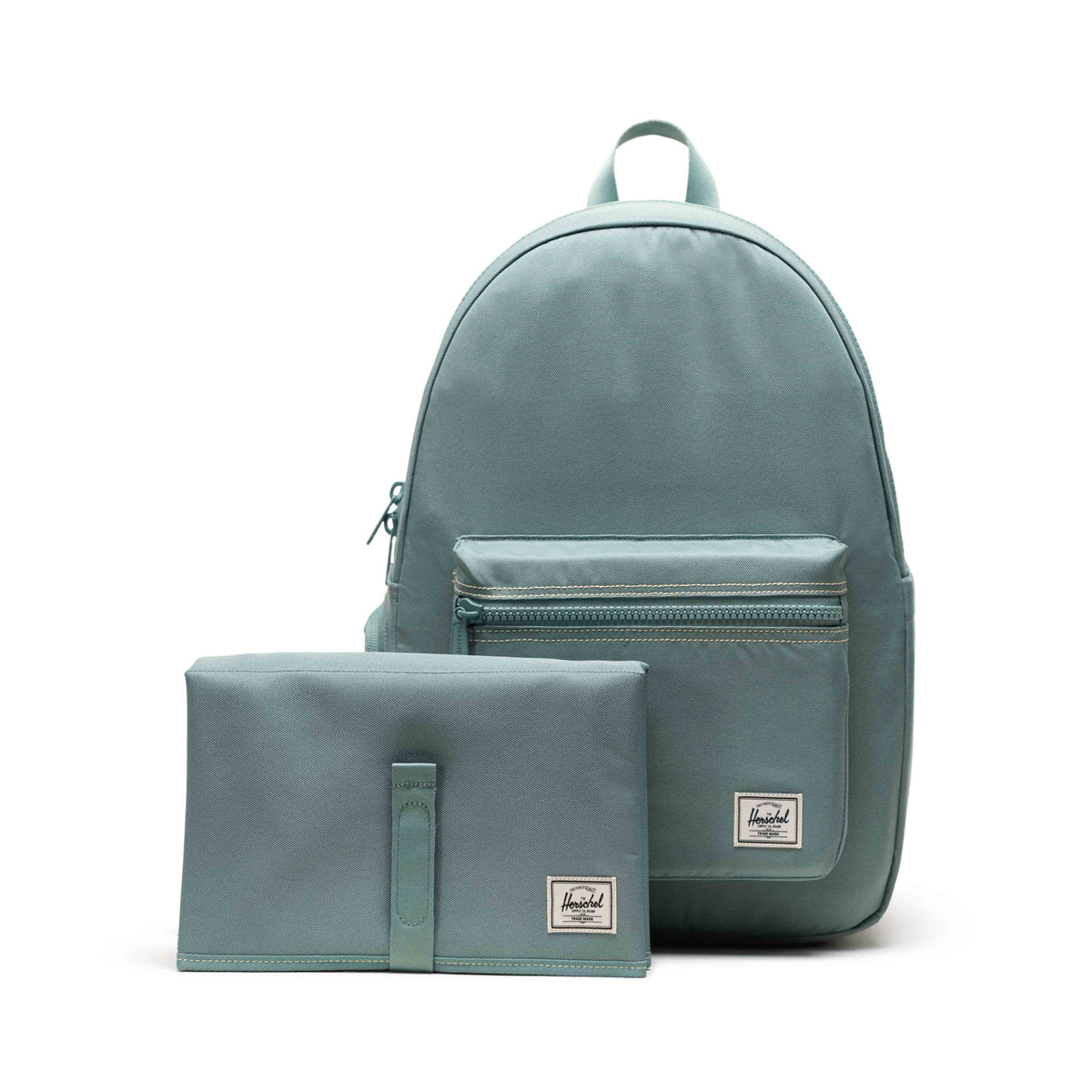 Herschel Settlement Backpack Diaper Bag 24L in Trellis — detail view # color_Trellis