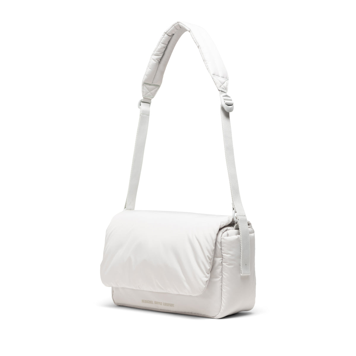 Herschel Cloudform Crossbody 6L in Metal — angle view 2 # color_Metal