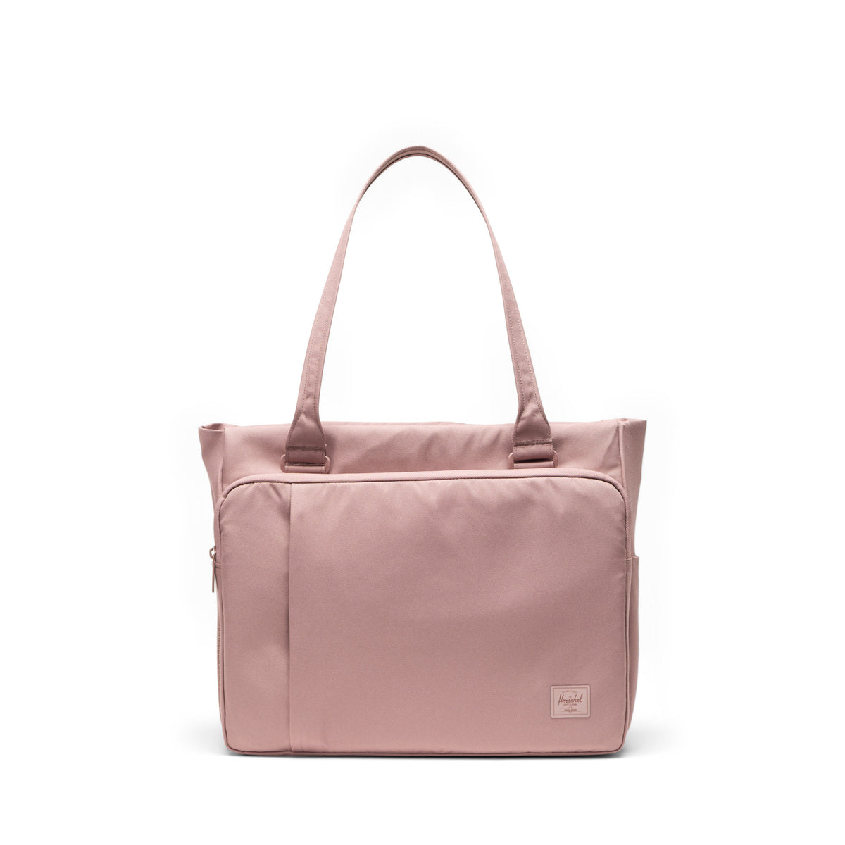 Herschel Kaslo Tote Tech 23L in Ash Rose Tonal — front view # color_Ash Rose Tonal