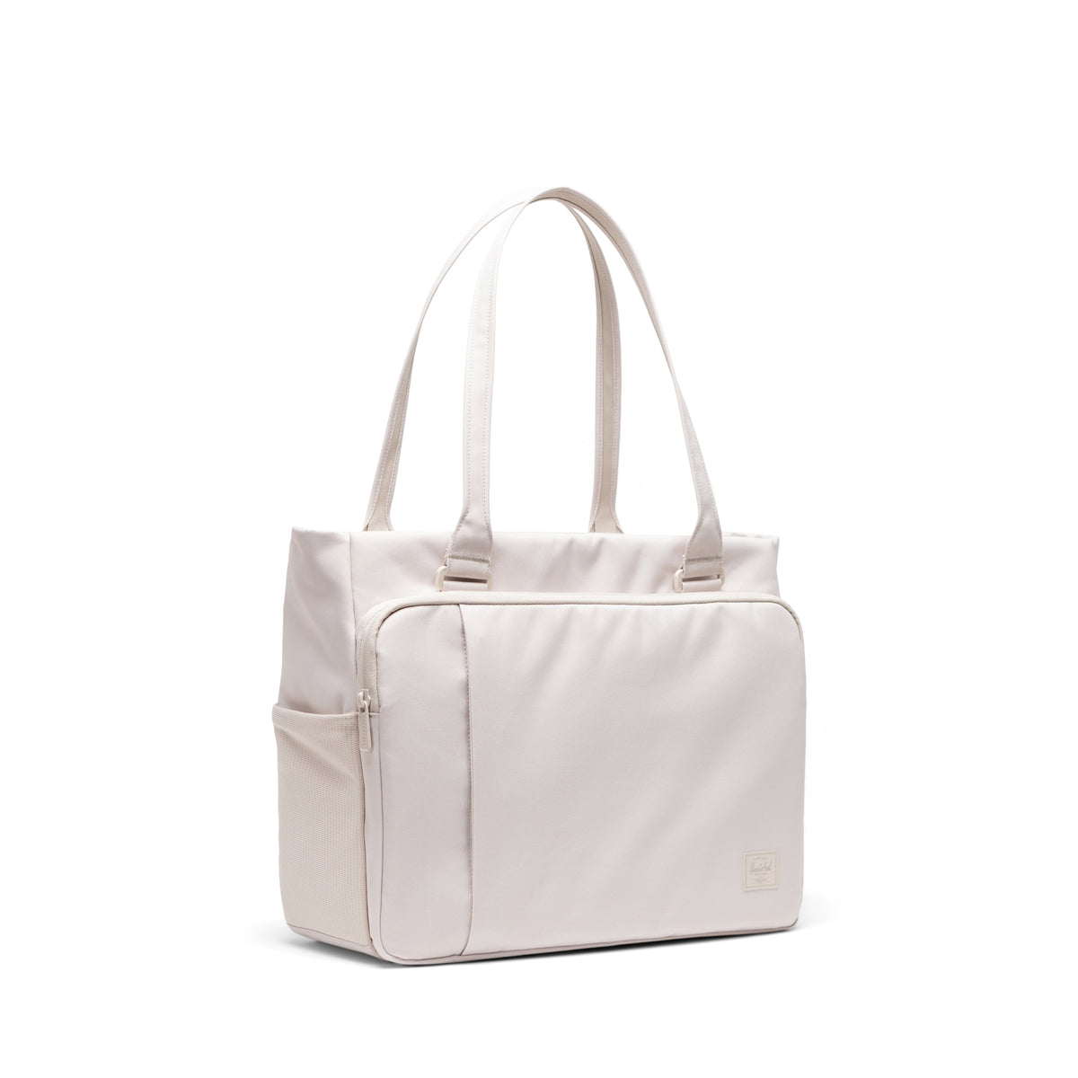 Herschel Kaslo Tote Tech 23L in Moonbeam Tonal — angle view 3 # color_Moonbeam Tonal
