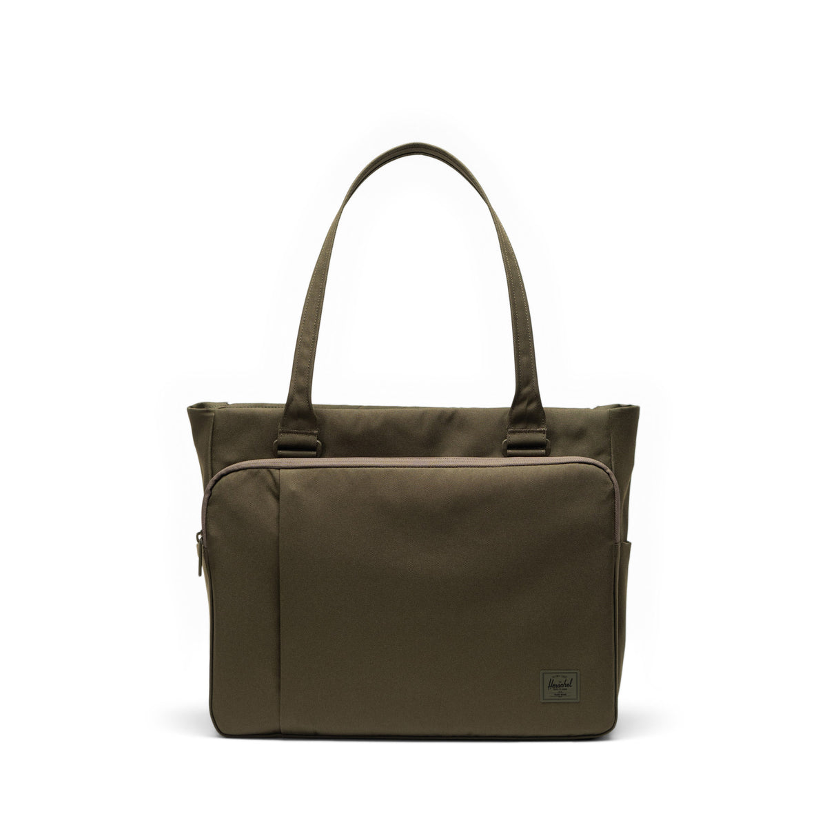Herschel Kaslo Tote Tech 23L in Ivy Green Tonal — front view # color_Ivy Green Tonal