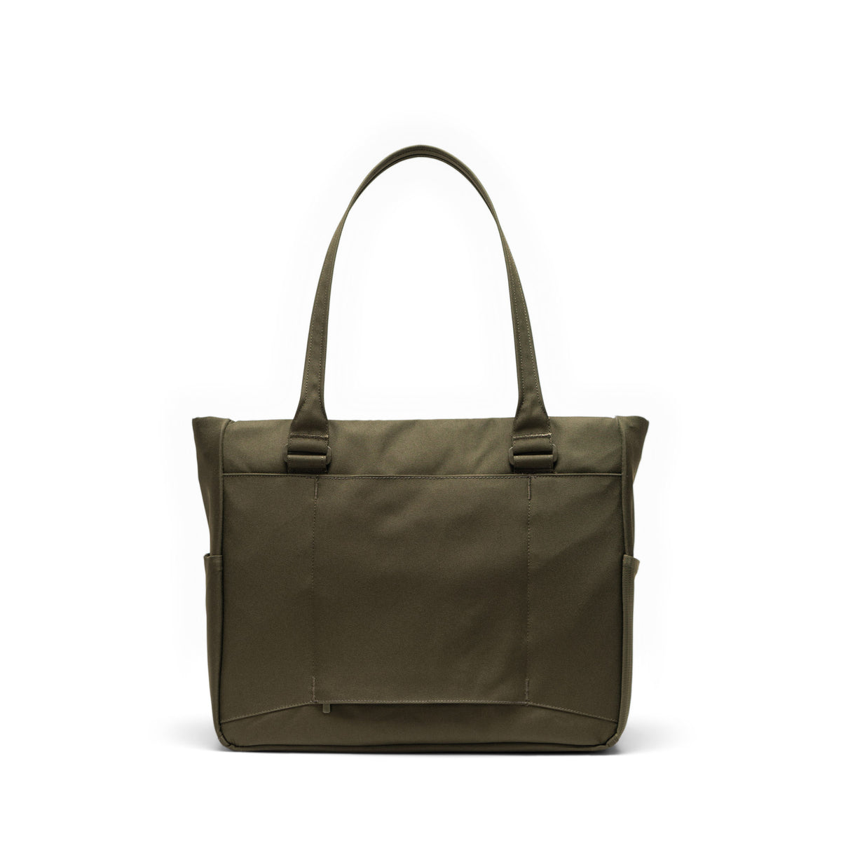 Herschel Kaslo Tote Tech 23L in Ivy Green Tonal — back view # color_Ivy Green Tonal
