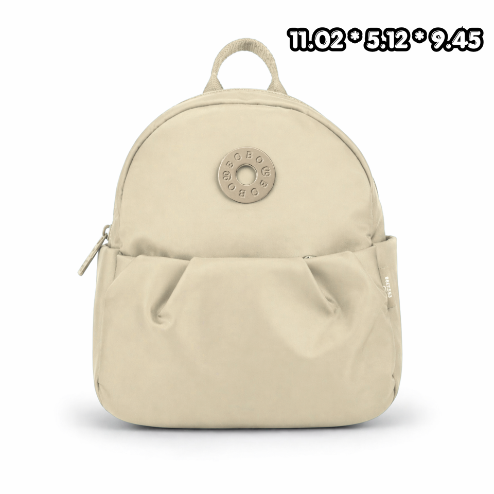 BoBo Backpack in White - nylon