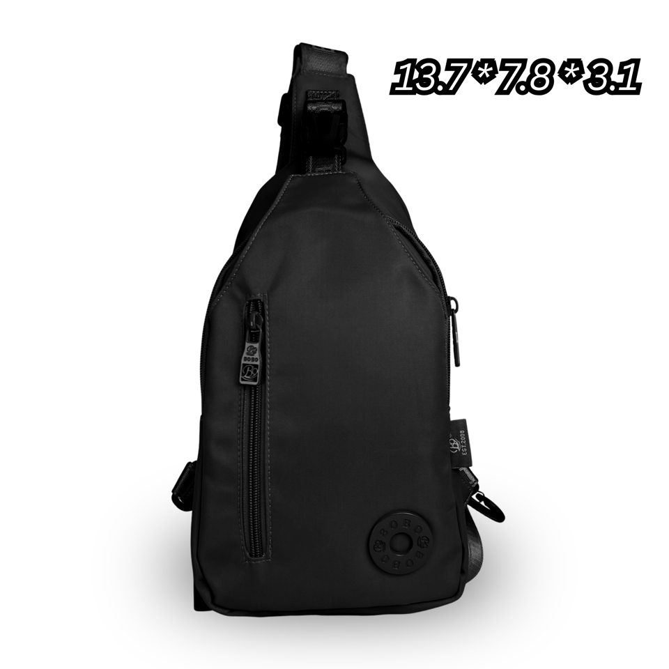 BoBo Sling Bag in Black - nylon