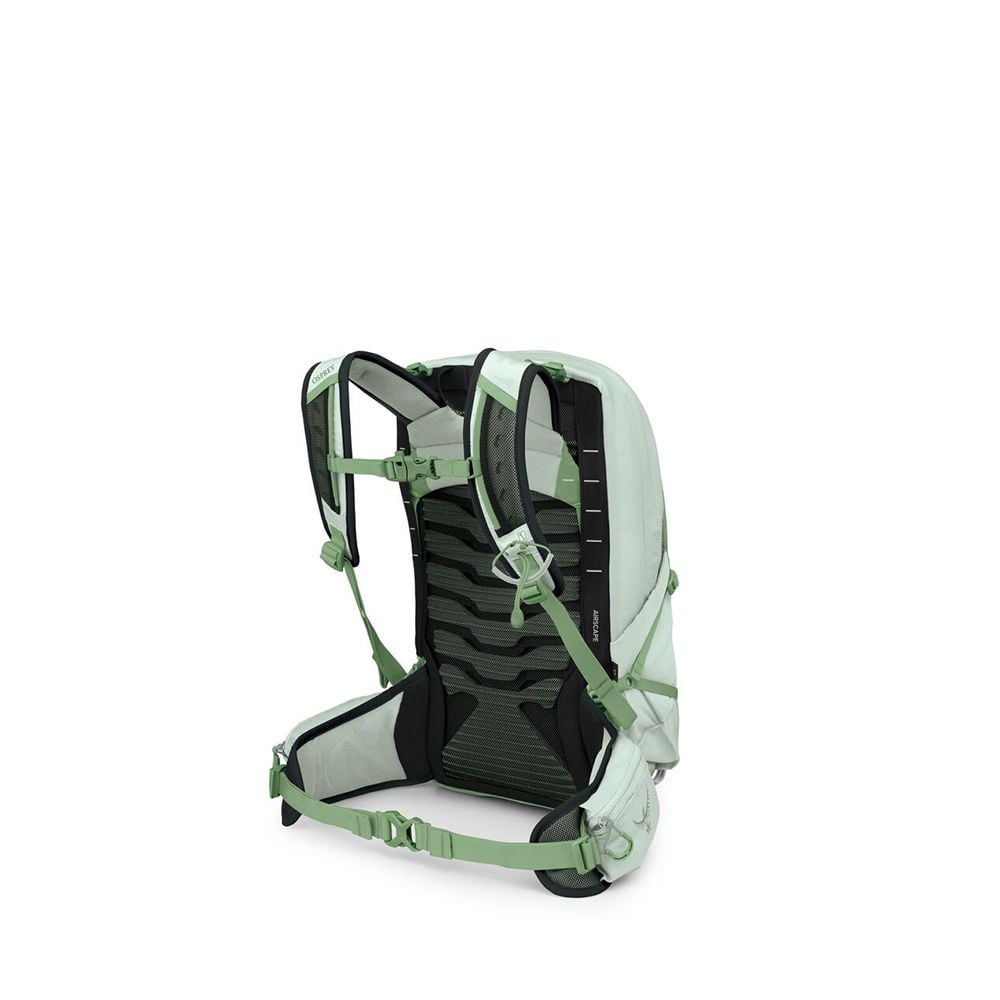 Osprey Tempest 11 Hiking Backpack 11L in Frosty Mint Green/Botanica — back view