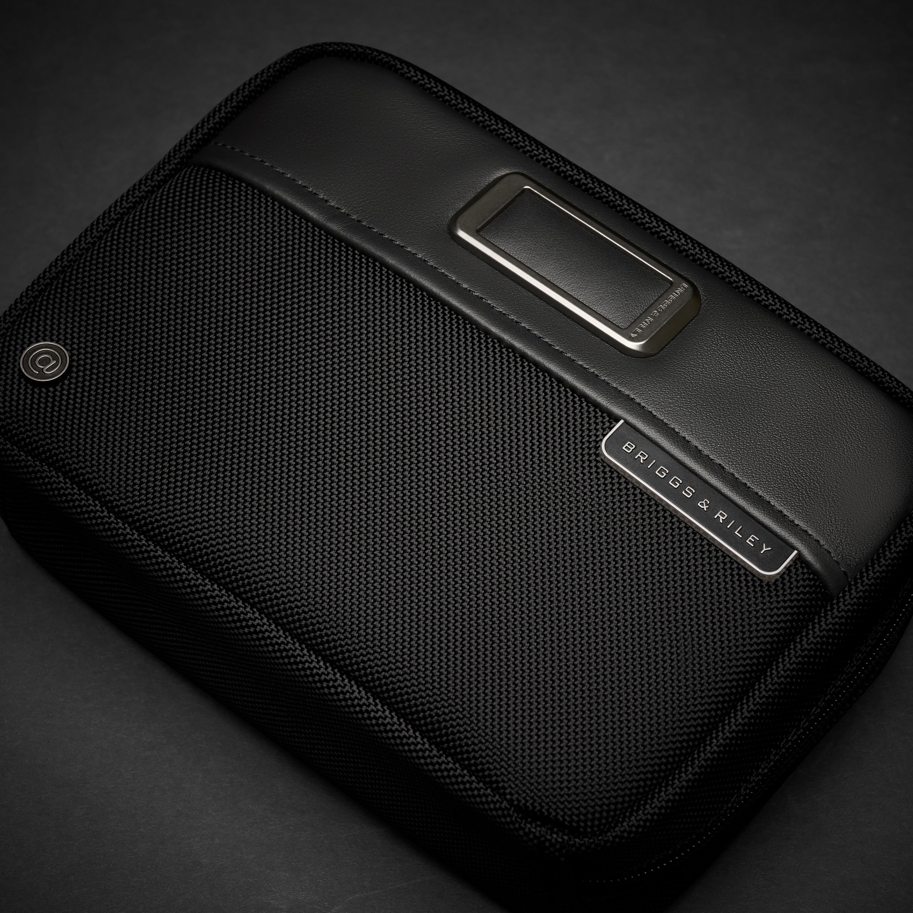 Briggs & Riley @work Tech Kit in Black — top view