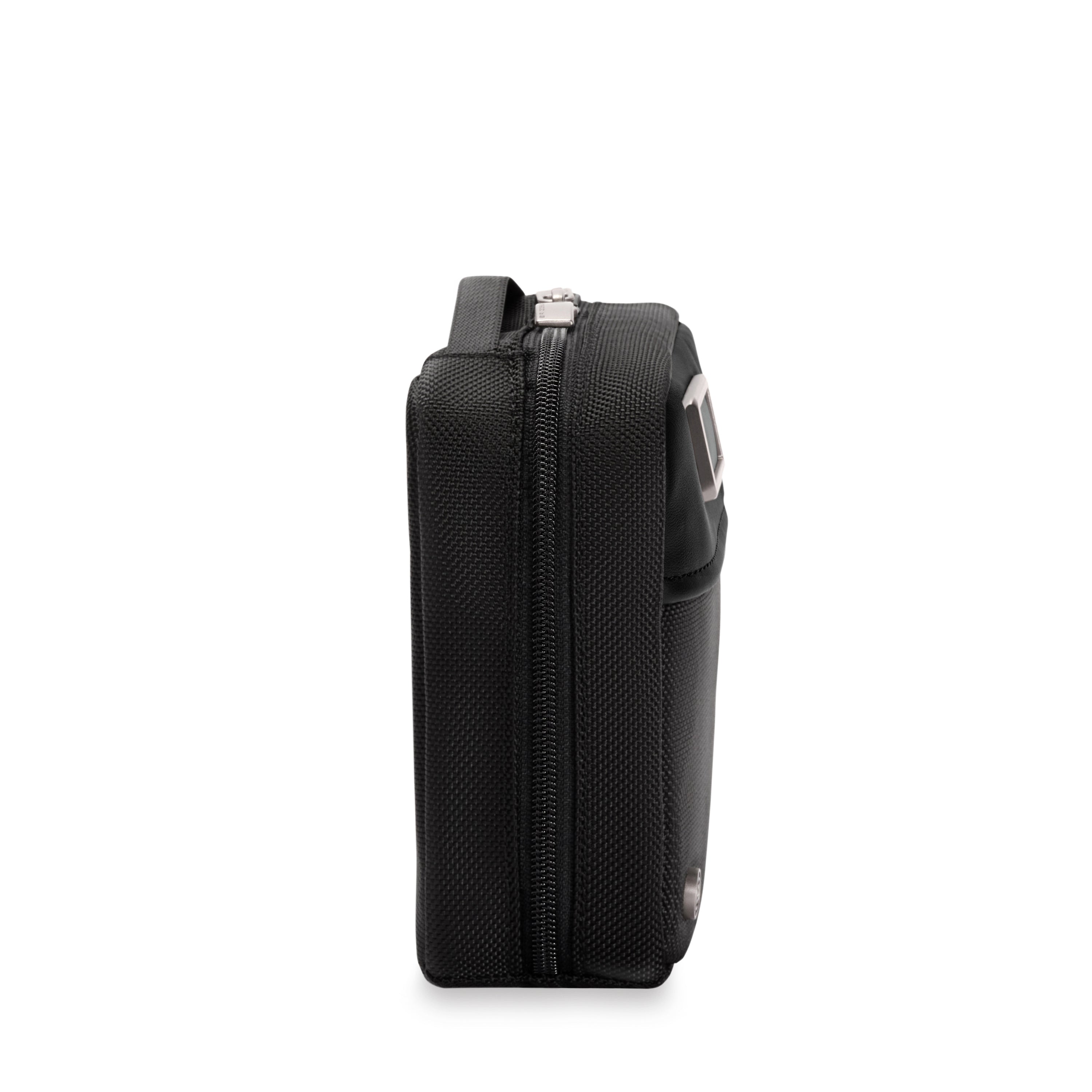 Briggs & Riley @work Tech Kit in Black — side view