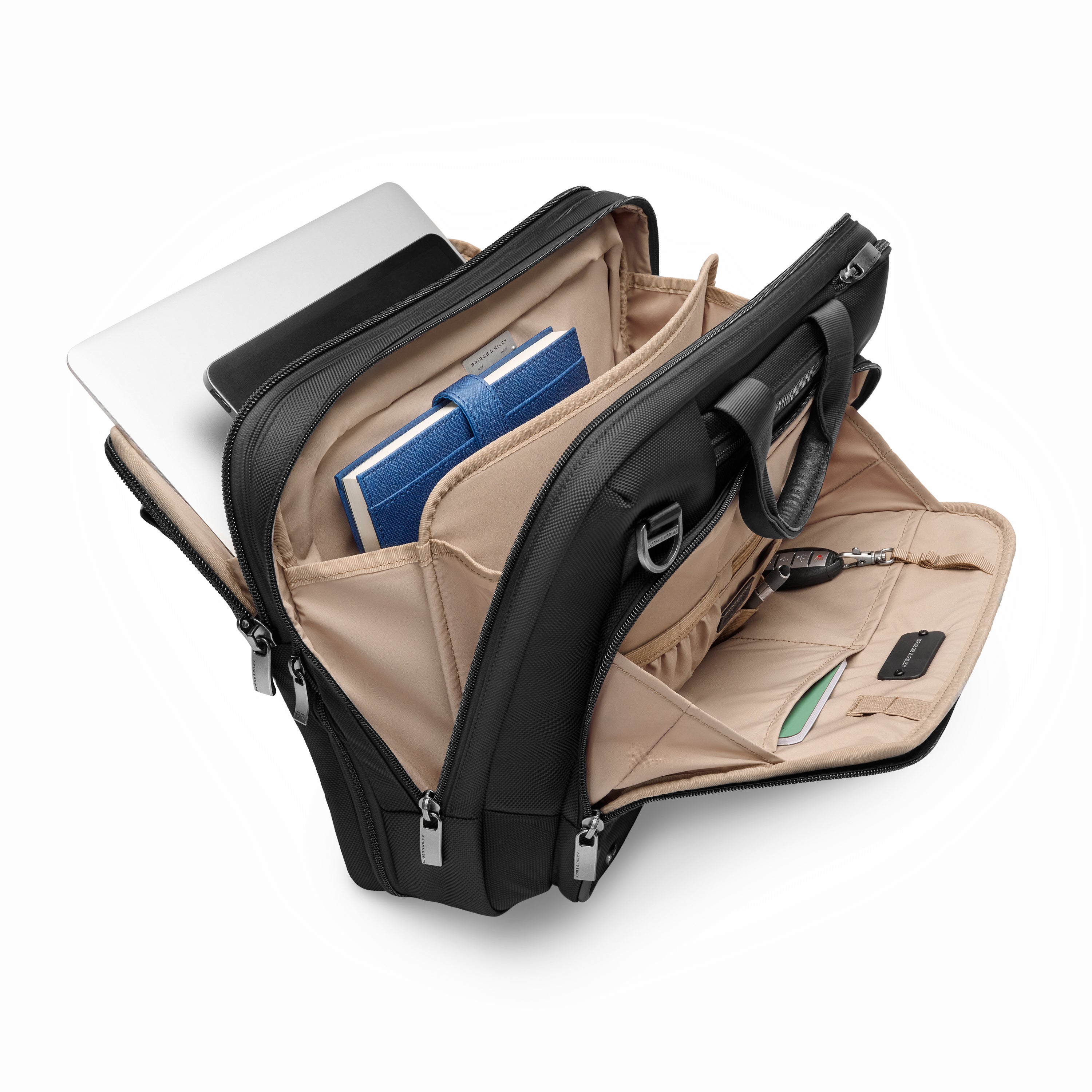 Briggs & Riley @work Medium Expandable Brief - Black