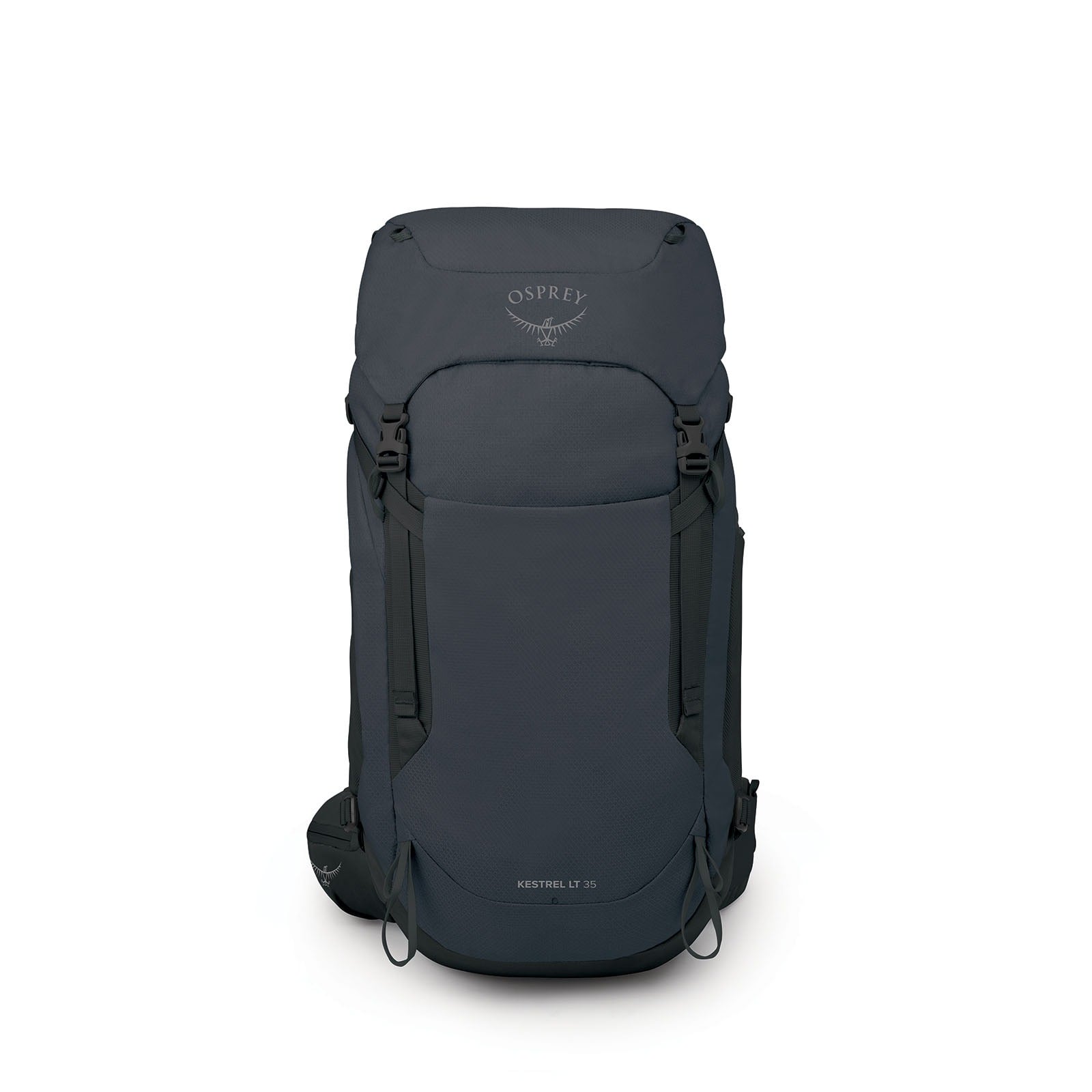 Osprey Kestrel LT 35 Hiking Backpack 35L in Black — front view