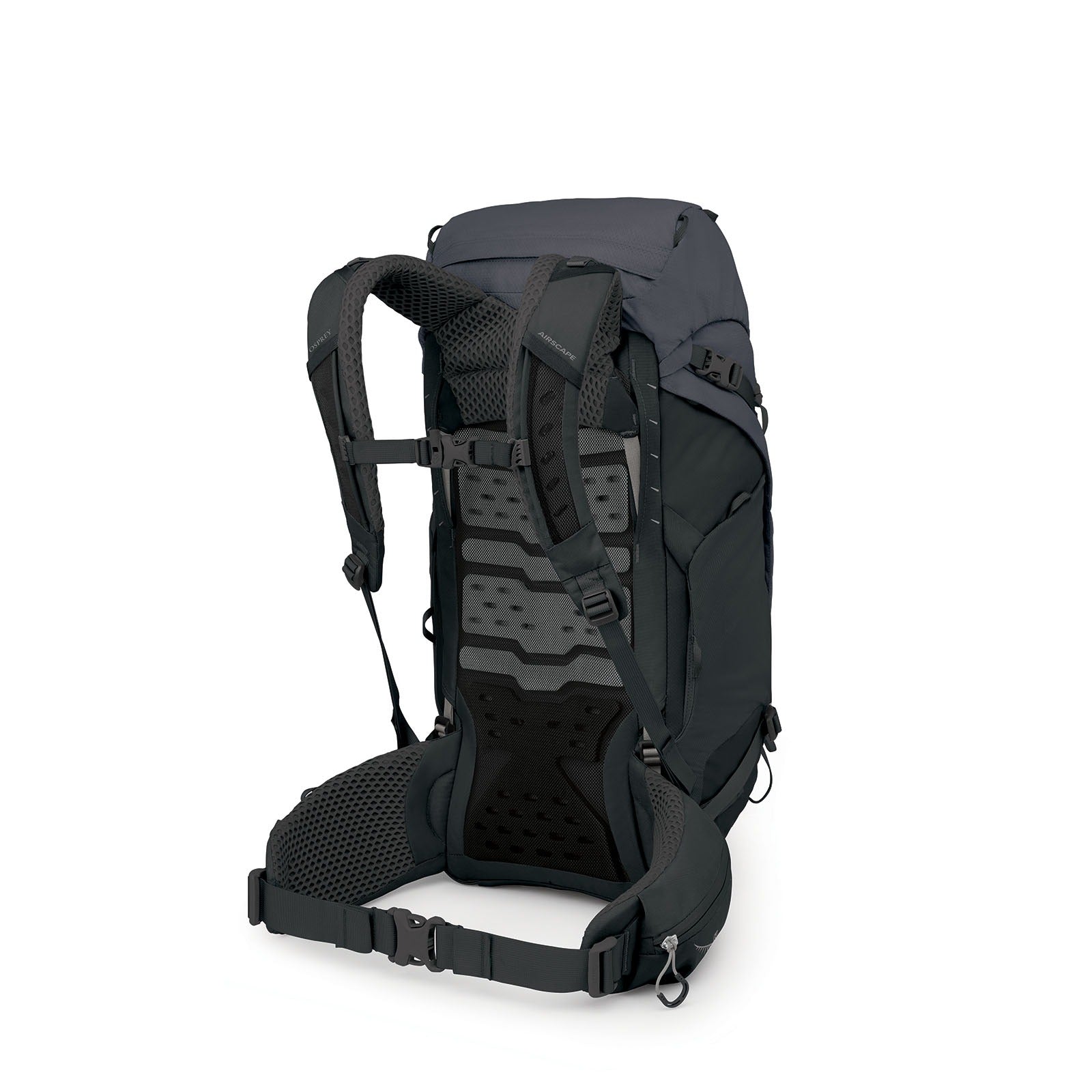 Osprey Kestrel LT 35 Hiking Backpack 35L in Black — angle view 4