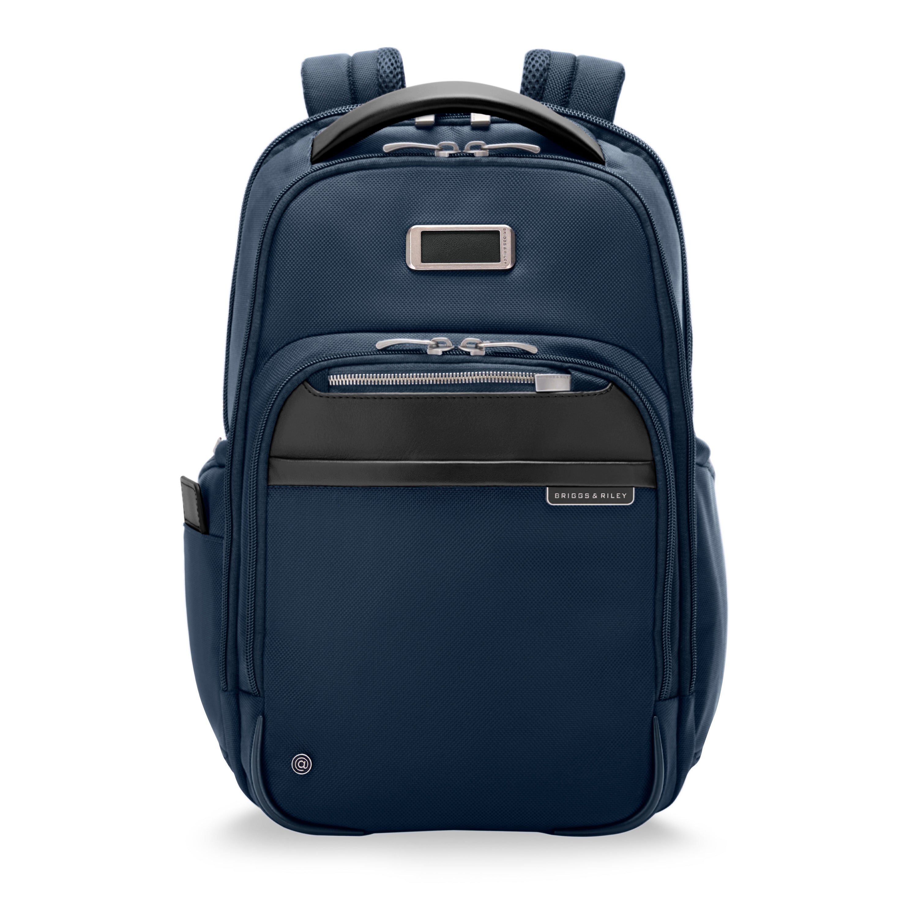 Briggs & Riley @work Medium Backpack in Navy — front view # color_Navy