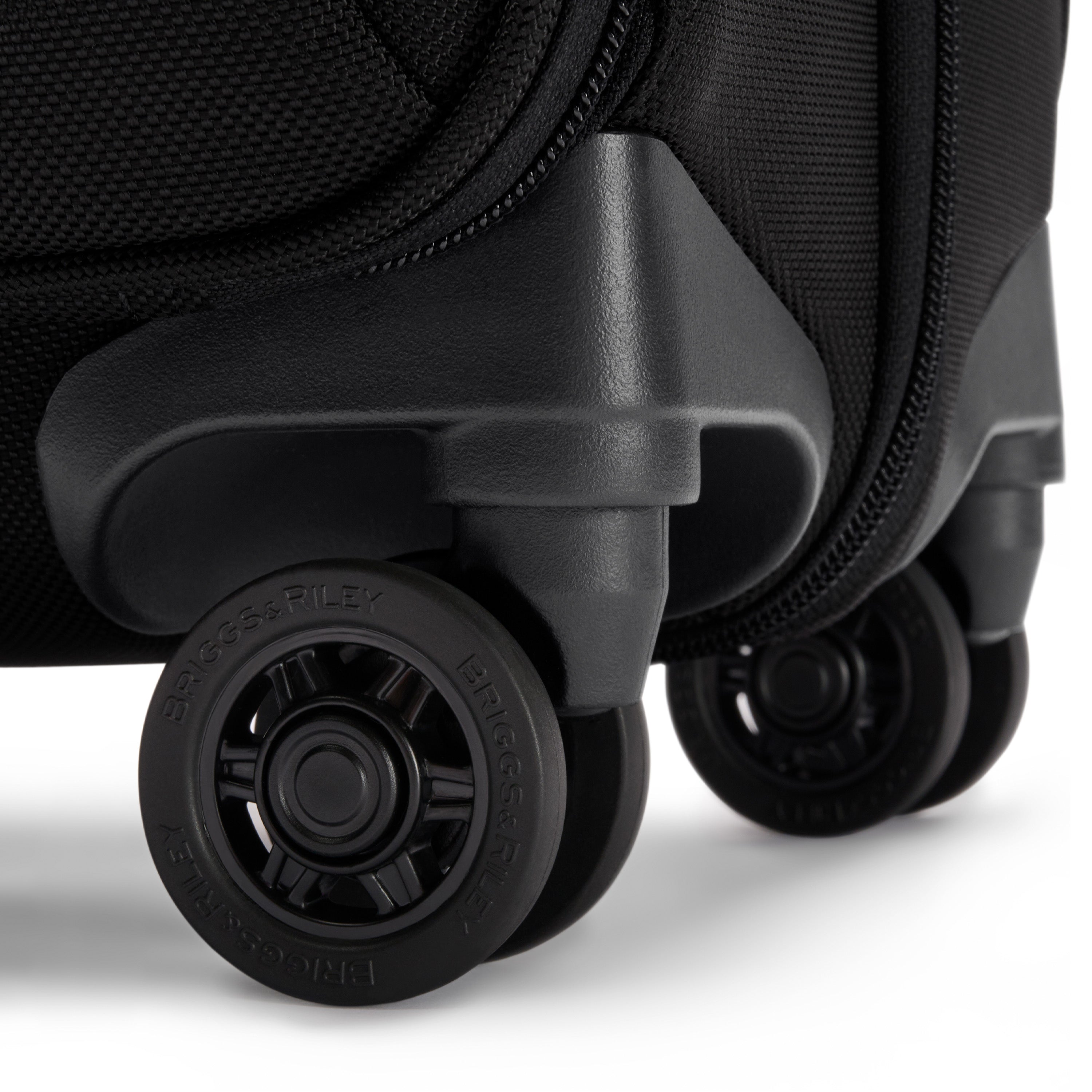 Briggs & Riley @work Medium Spinner Brief in Black — detail view