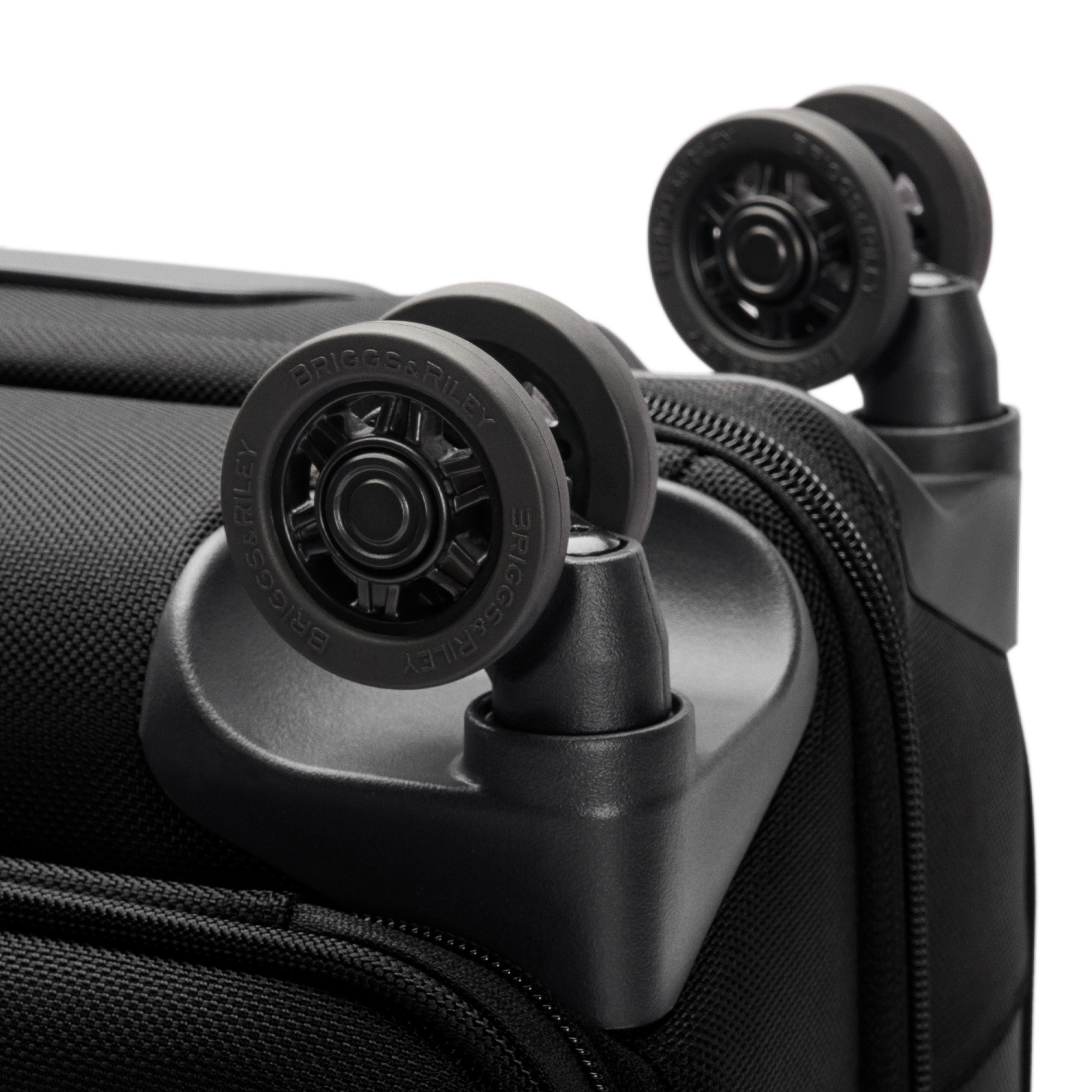 Briggs & Riley @work Medium Spinner Brief in Black — detail view 2