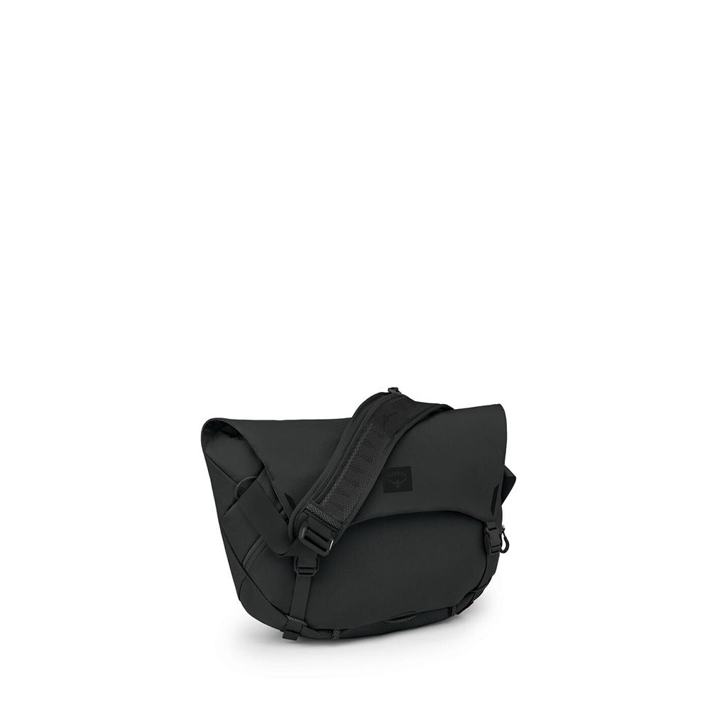 Osprey Metron Messenger 18L in Black — angle view 2
