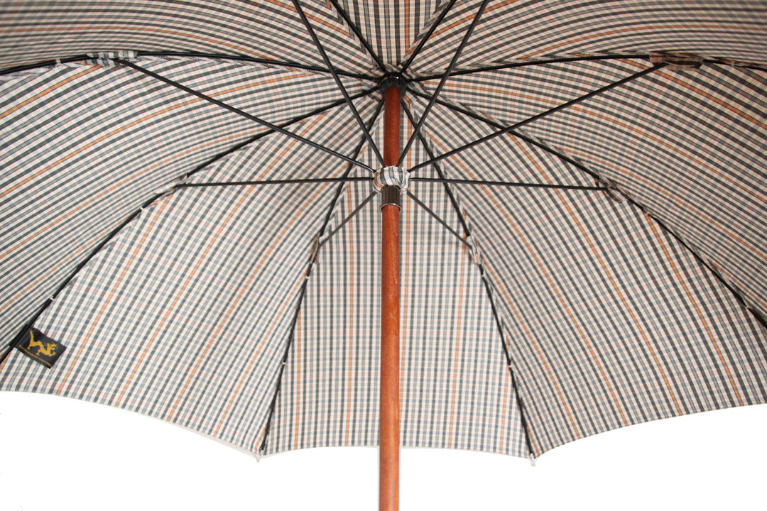 Vista 8021 Philadelphia Umbrella in Green — interior view # color_Green