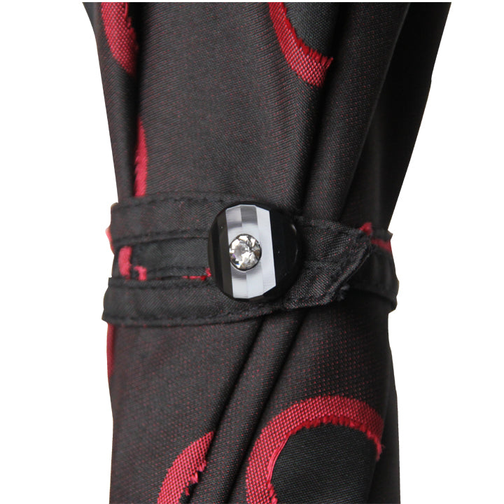Vista 08020 High Fashion Pagoda Parasol Umbrella in Red — detail view