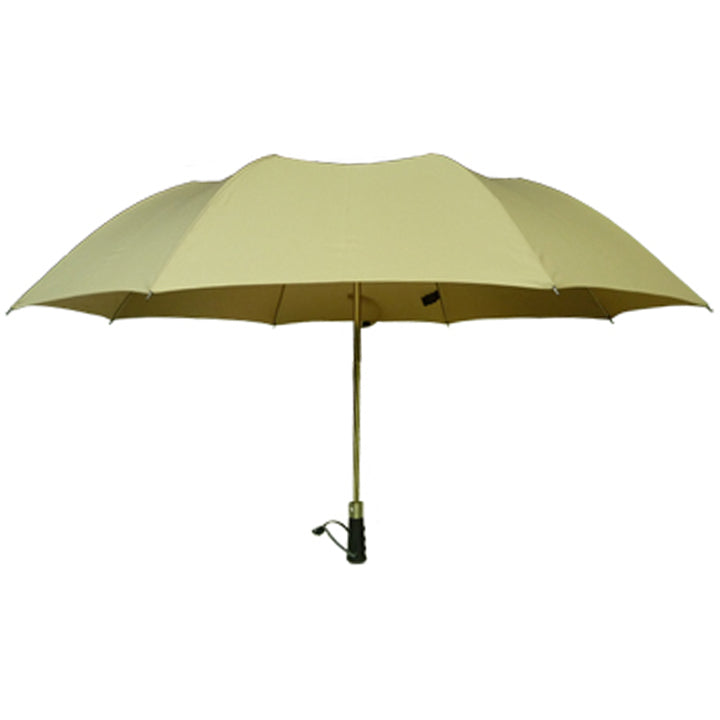 Vista 8010 Titanium Umbrella in Khaki — angle view 4