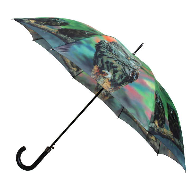 Vista 96014 Owl Umbrella in Green — angle view 2
