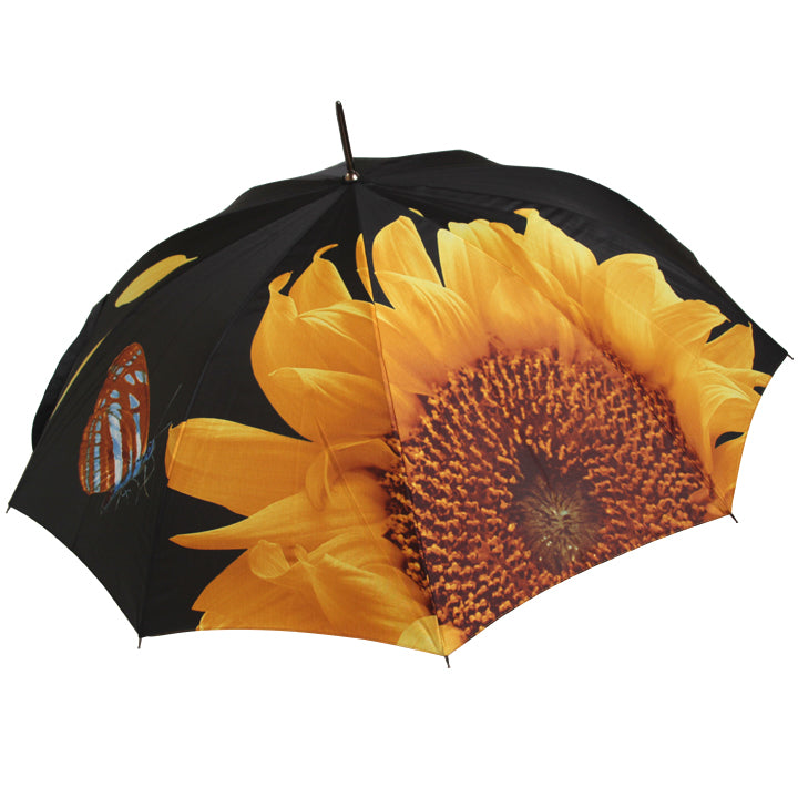 Vista 96018 Sunflower Umbrella in Black — front view