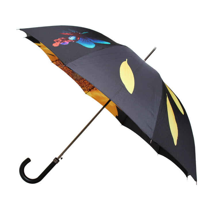 Vista 96018 Sunflower Umbrella in Black — angle view 2