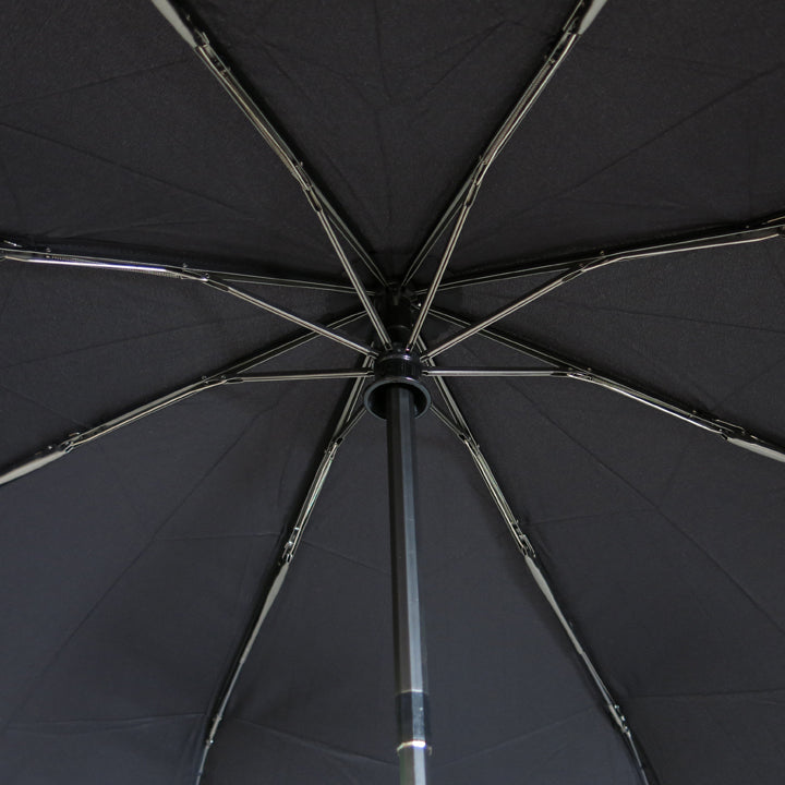 Vista 9606 Detroit Auto Close-Open Umbrella in Black — interior view