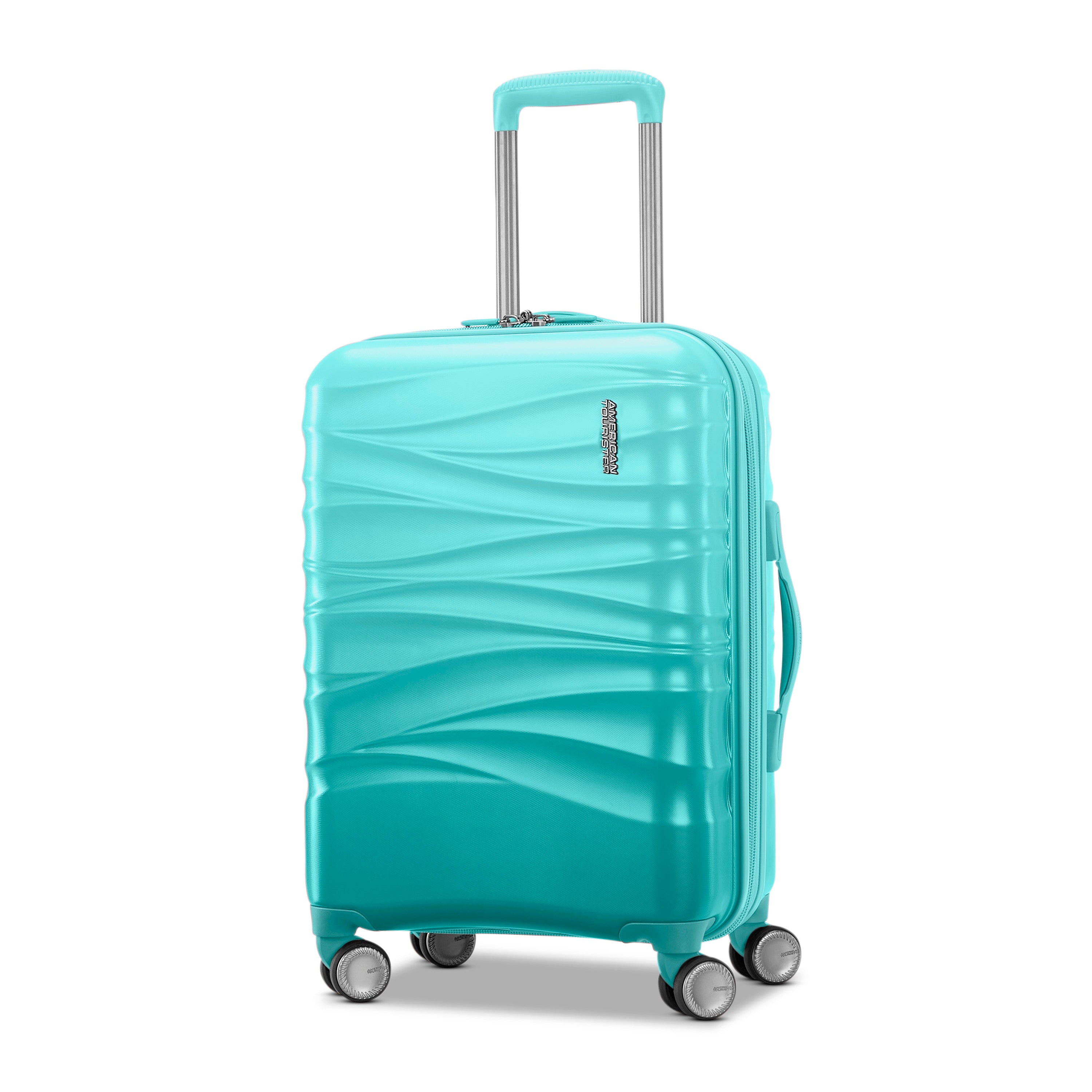 American Tourister Cascade Hardside Carry-On Spinner (20-inch) - AQUAMARINE
