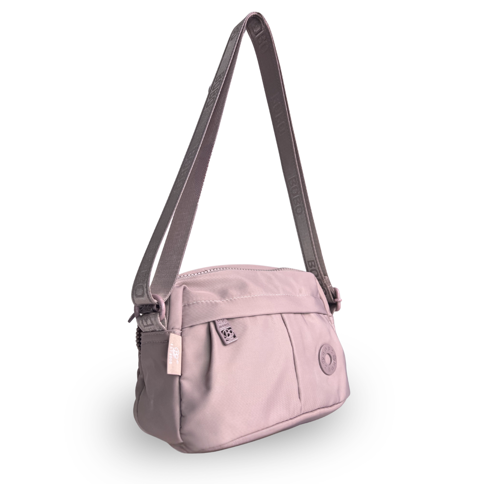 BoBo Crossbody Bag in Pink - nylon
