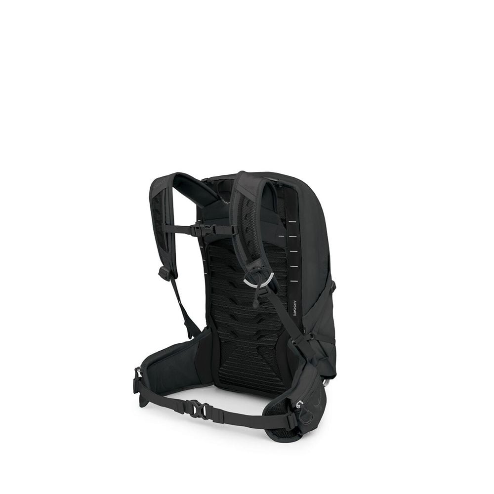 Osprey Talon 11 Hiking Backpack 11L in Black Coal Grey — back view