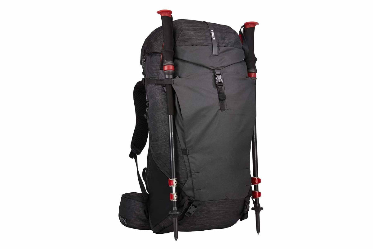 Thule Topio 40L backpacking pack in Black — detail view 5