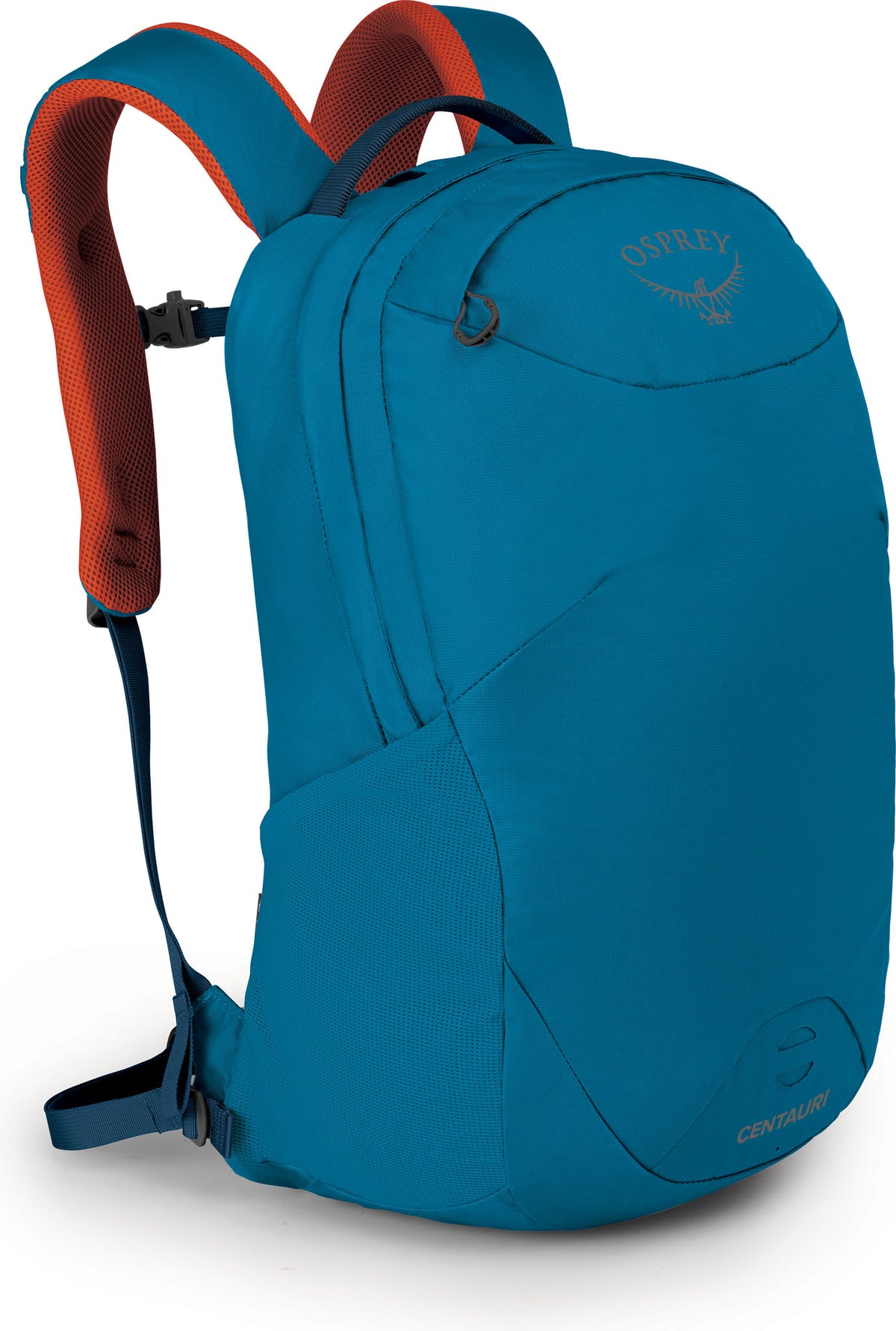 Osprey Centauri Backpack 22L in Scoria Blue — front view # color_Scoria Blue