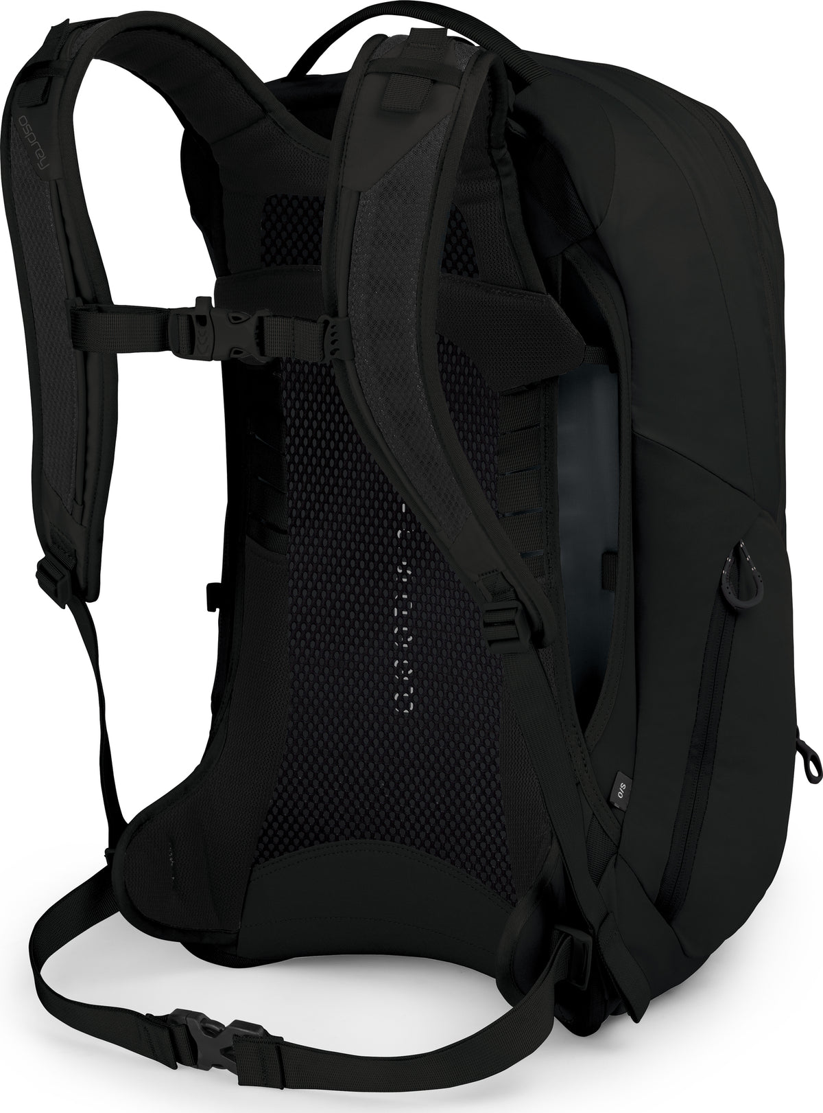 Osprey Radial Backpack 34L in Black — side view