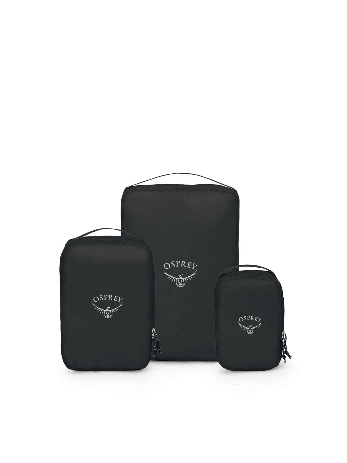 Osprey Ultralight Packing Cube Set in Black — front view 2