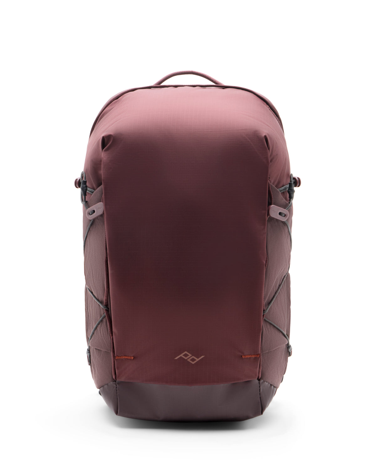 Peak Design Outdoor Backpack Zip 18L in Eclipse — front view # color_Eclipse