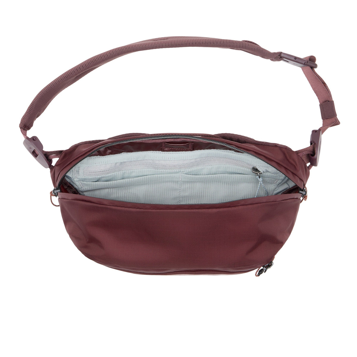 Peak Design Outdoor Sling 4L in Eclipse — interior view # color_Eclipse