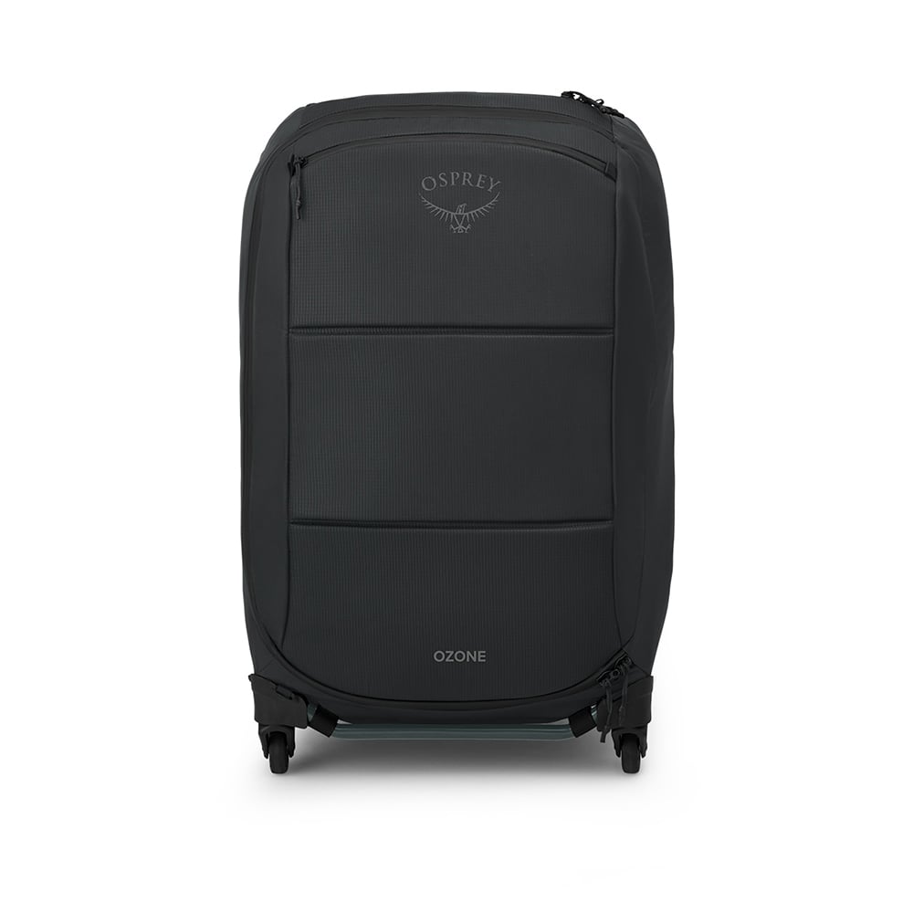 Osprey Ozone 4-Wheel 85 L/27" in Black — front view