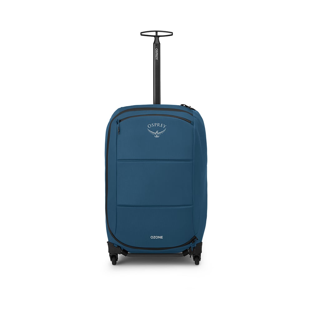 Osprey Ozone 4-Wheel 85 L/27" in Coastal Blue — front view 3