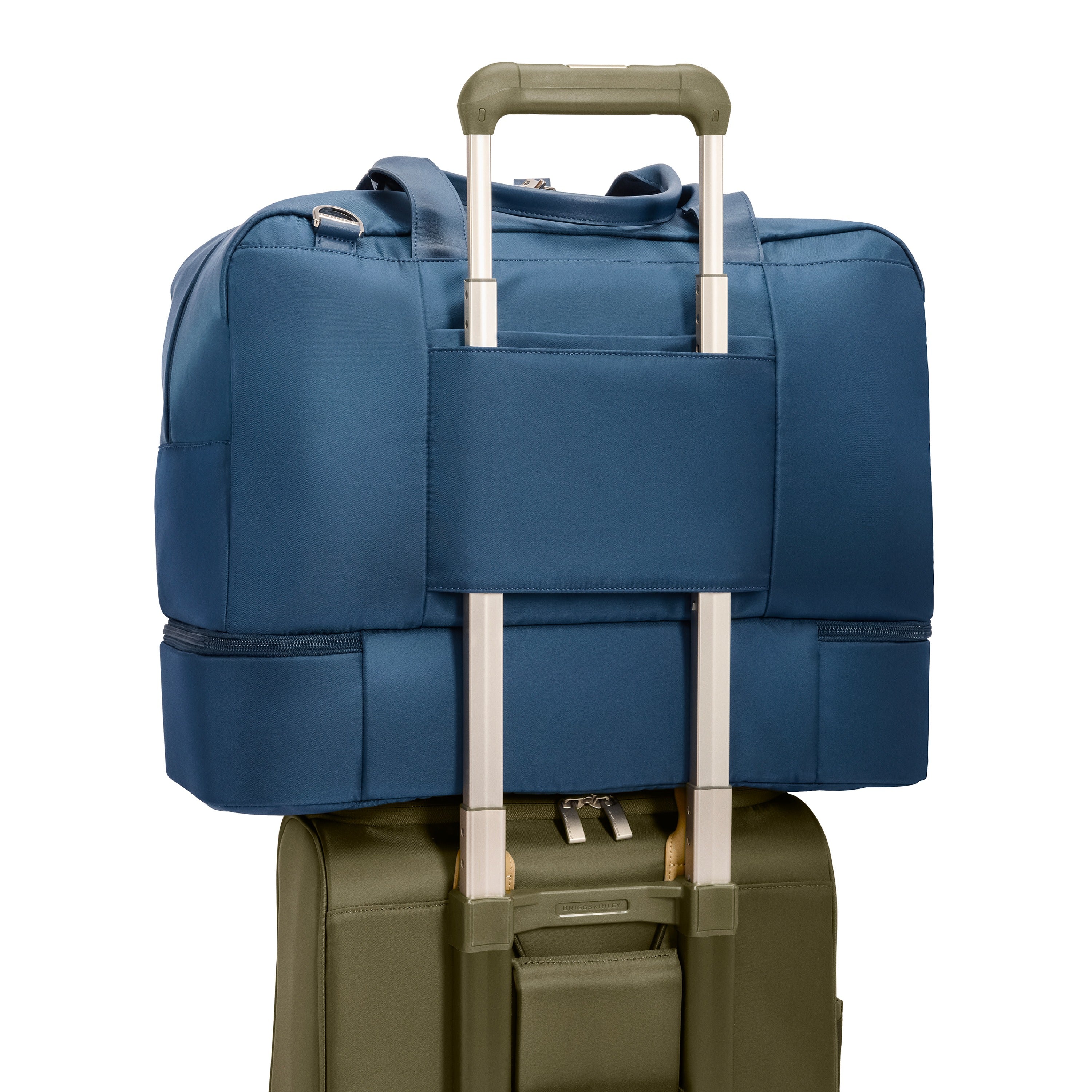 Briggs & Riley Rhapsody Weekender Tote in Navy — back view # color_Navy